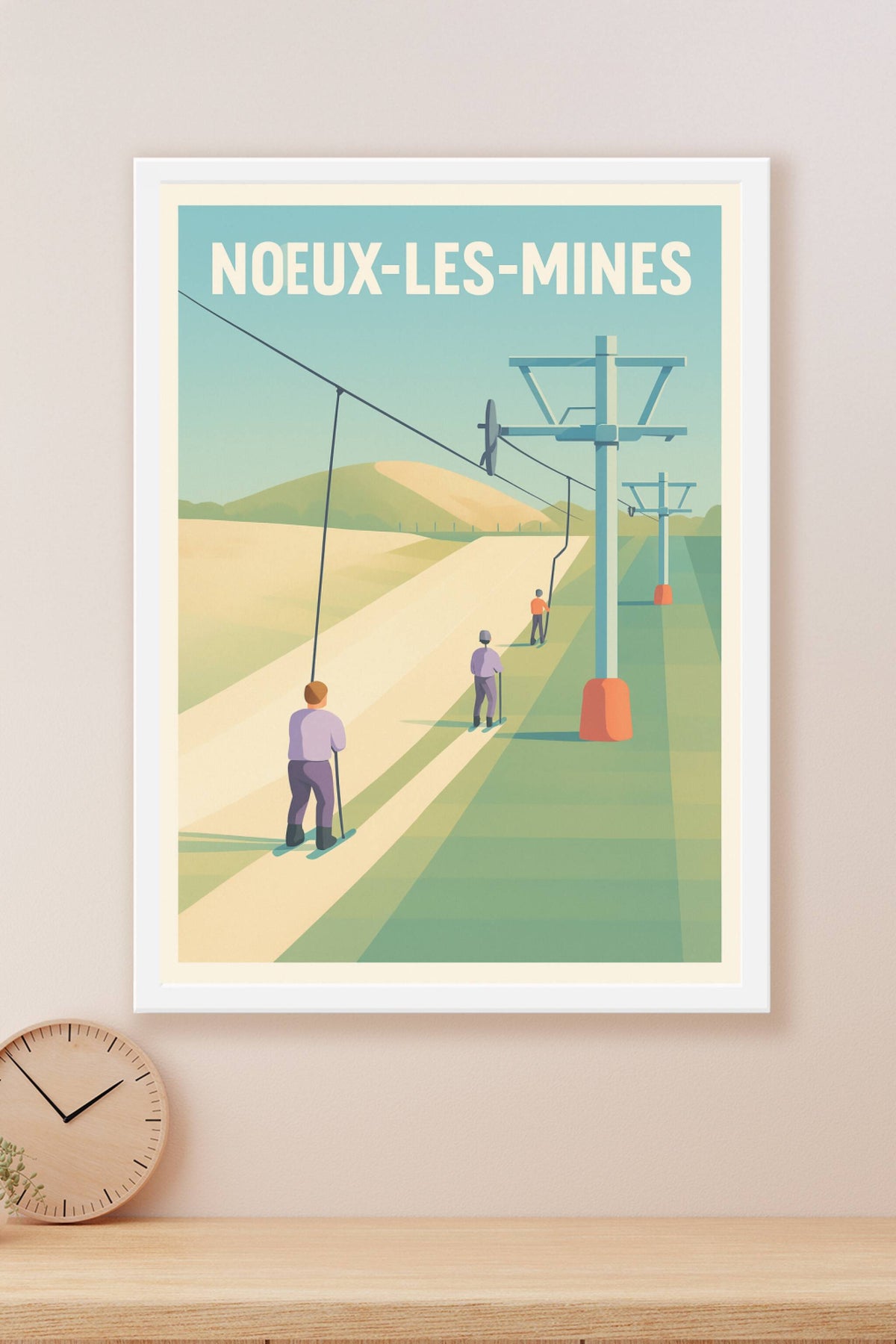 Affiche de Noeux-les-Mines - L'art du ski à la portée de tous