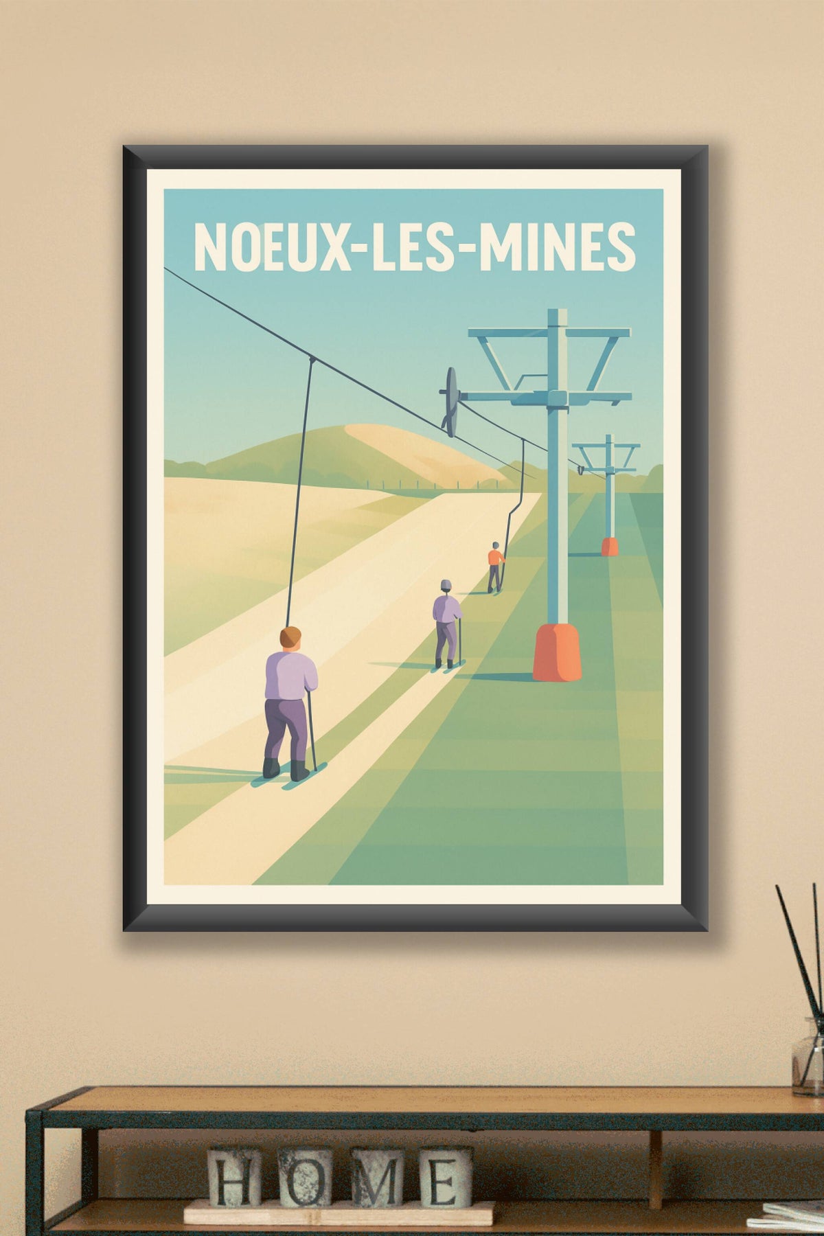 Affiche de Noeux-les-Mines - L'art du ski à la portée de tous