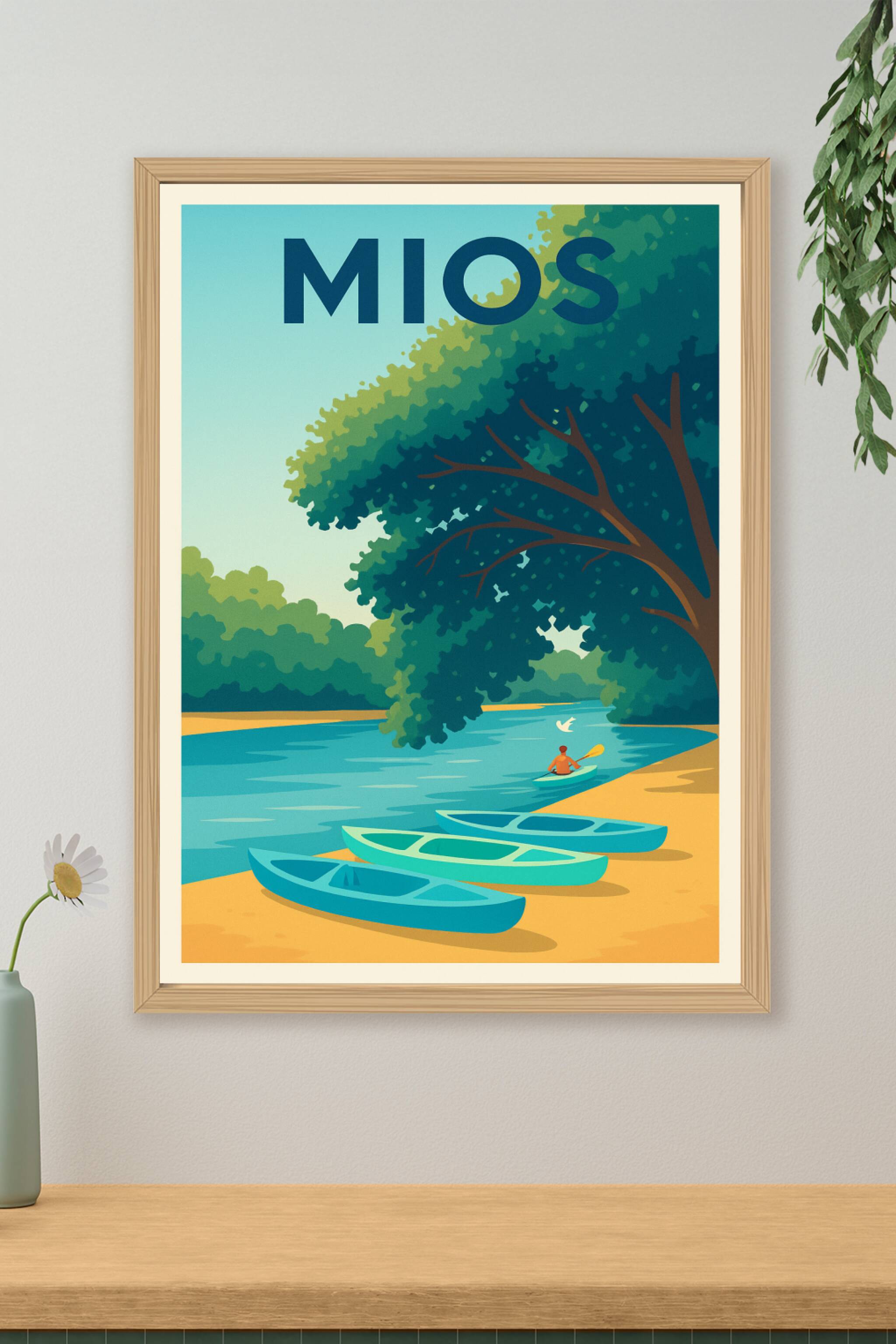 Affiche de Mios - Évasion au fil de l'eau