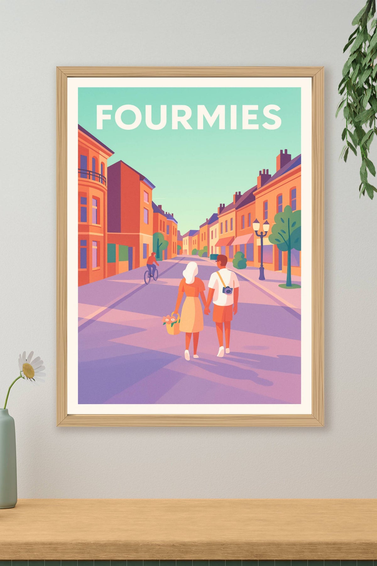 Affiche de Fourmies - Promenade romantique au cœur de la ville