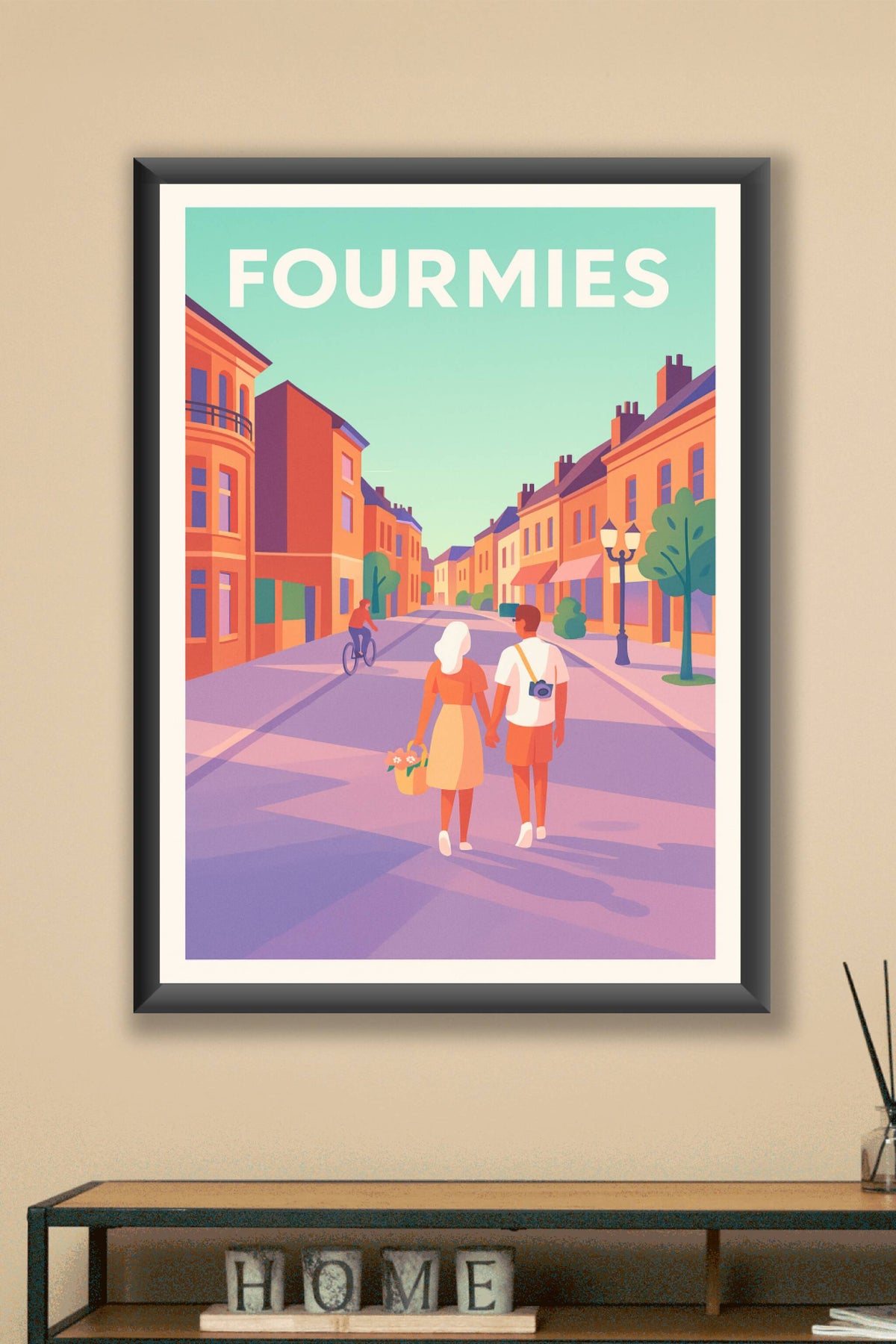Affiche de Fourmies - Promenade romantique au cœur de la ville