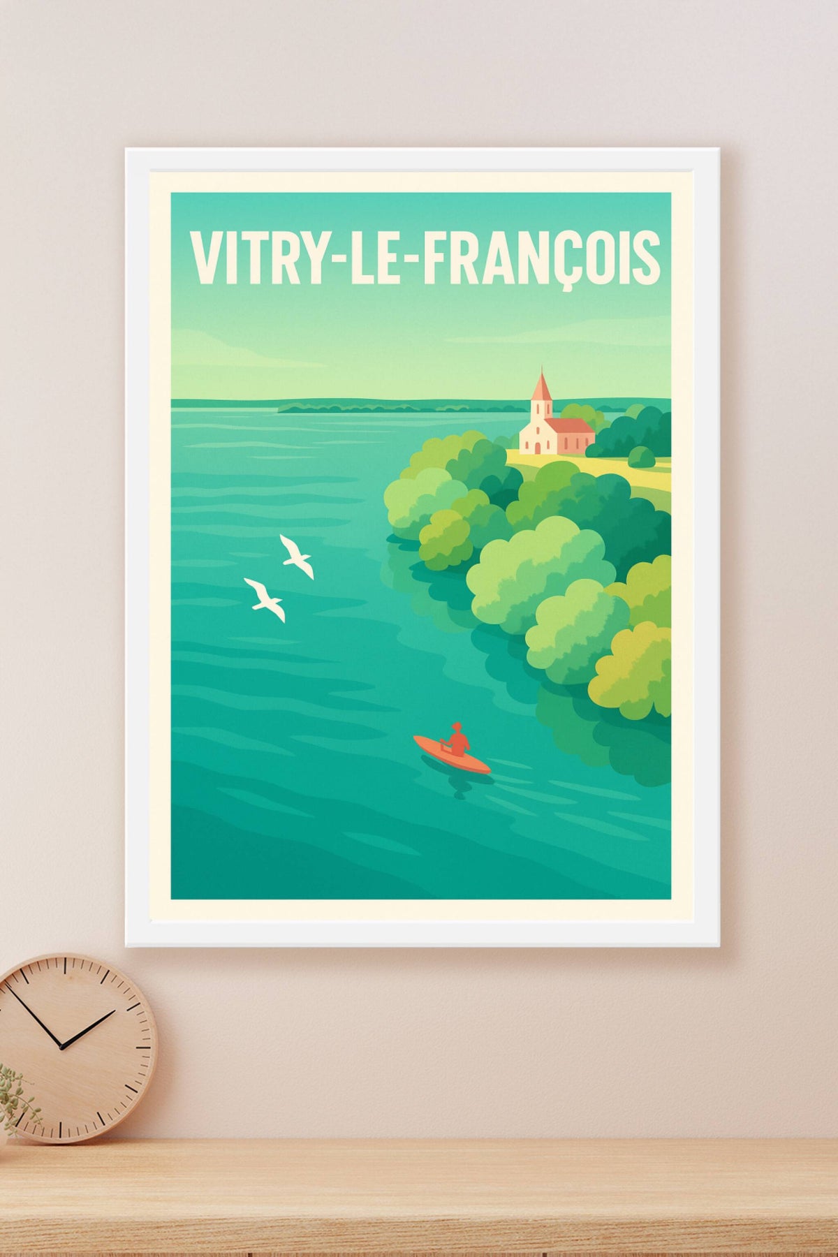 Affiche de Vitry-le-François - Évasion paisible au fil de l'eau