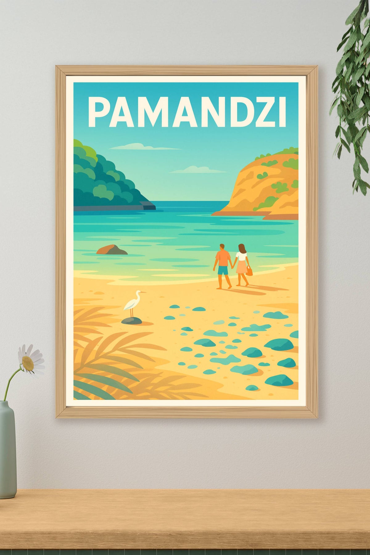 Affiche de Pamandzi - Évasion romantique au bord de l'eau