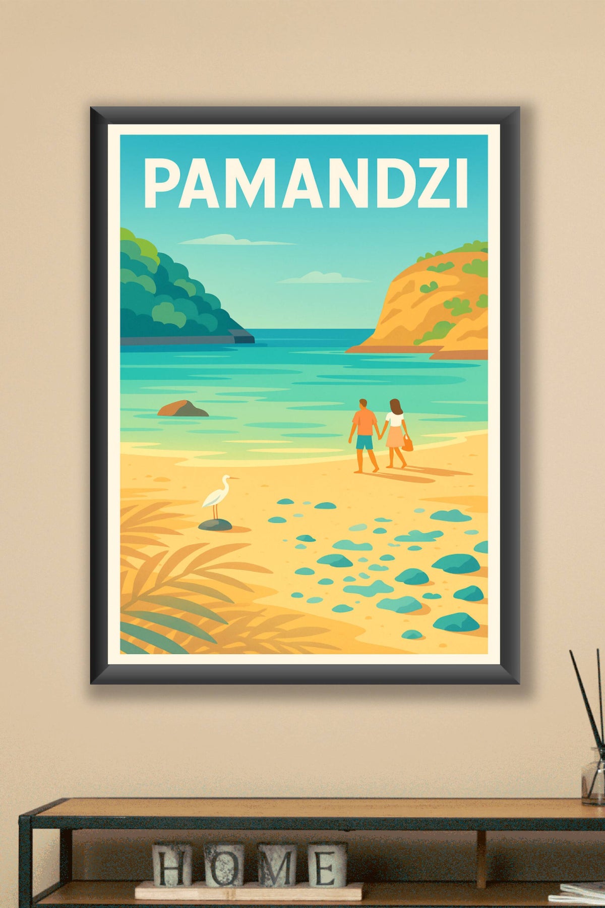Affiche de Pamandzi - Évasion romantique au bord de l'eau