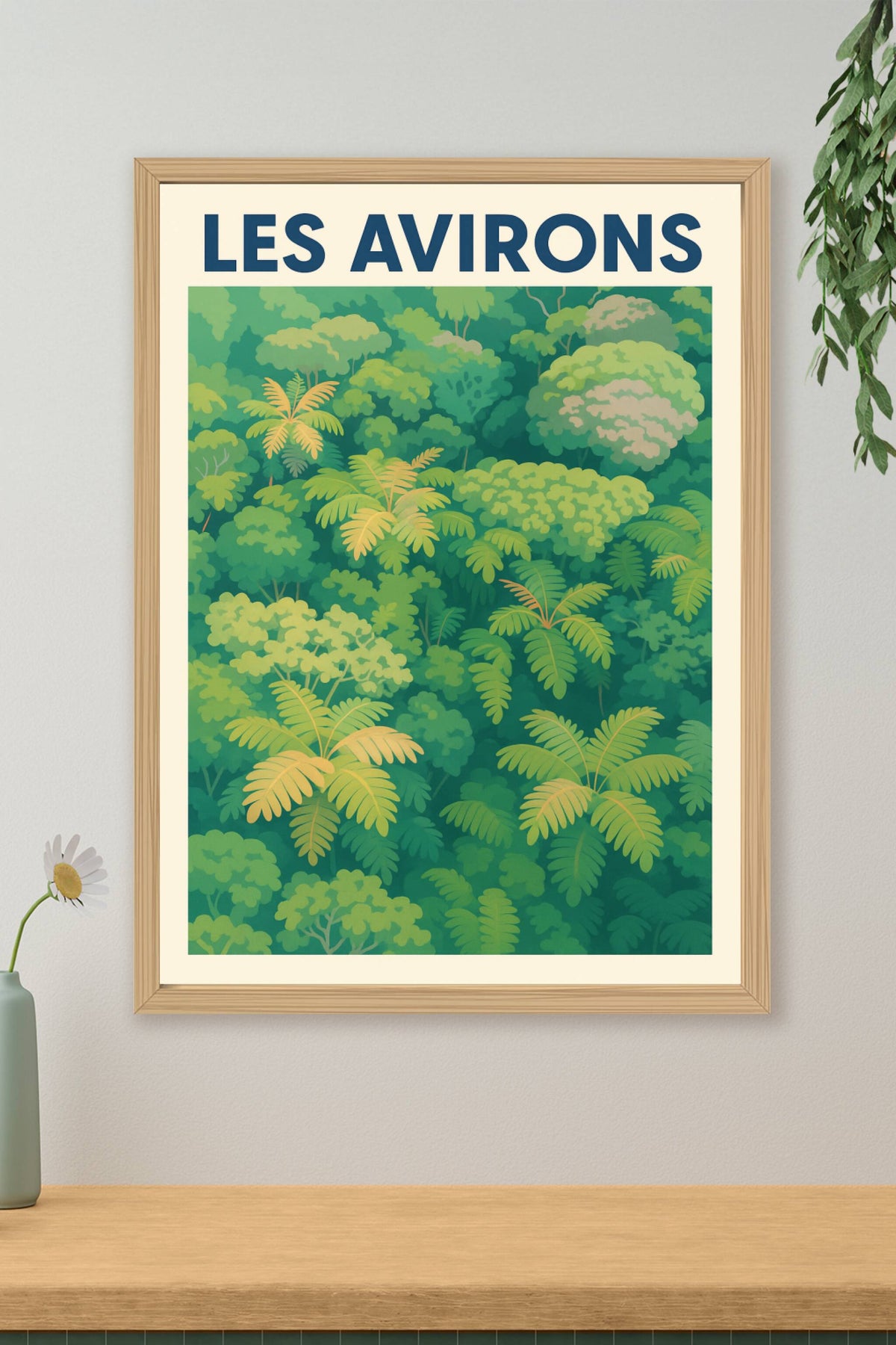 Affiche de Les Avirons - L'art végétal au cœur de l'île