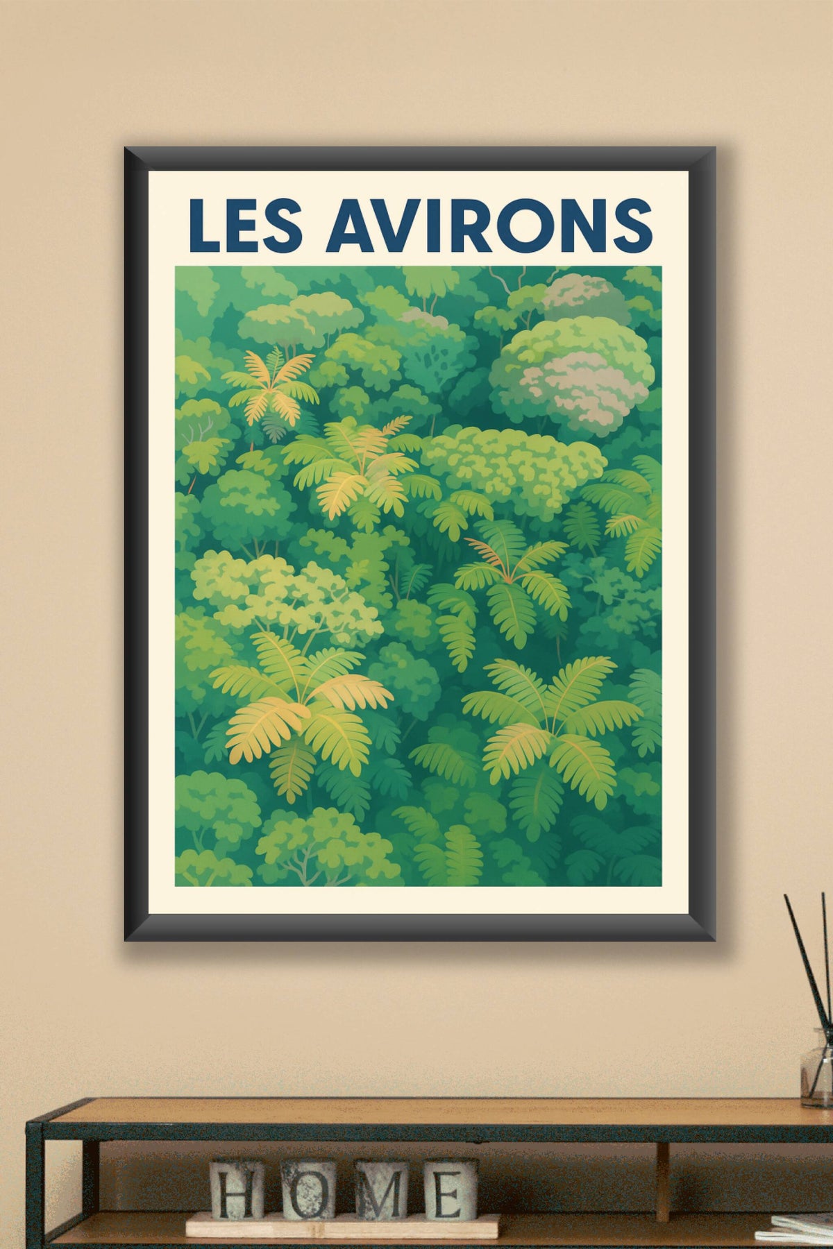Affiche de Les Avirons - L'art végétal au cœur de l'île