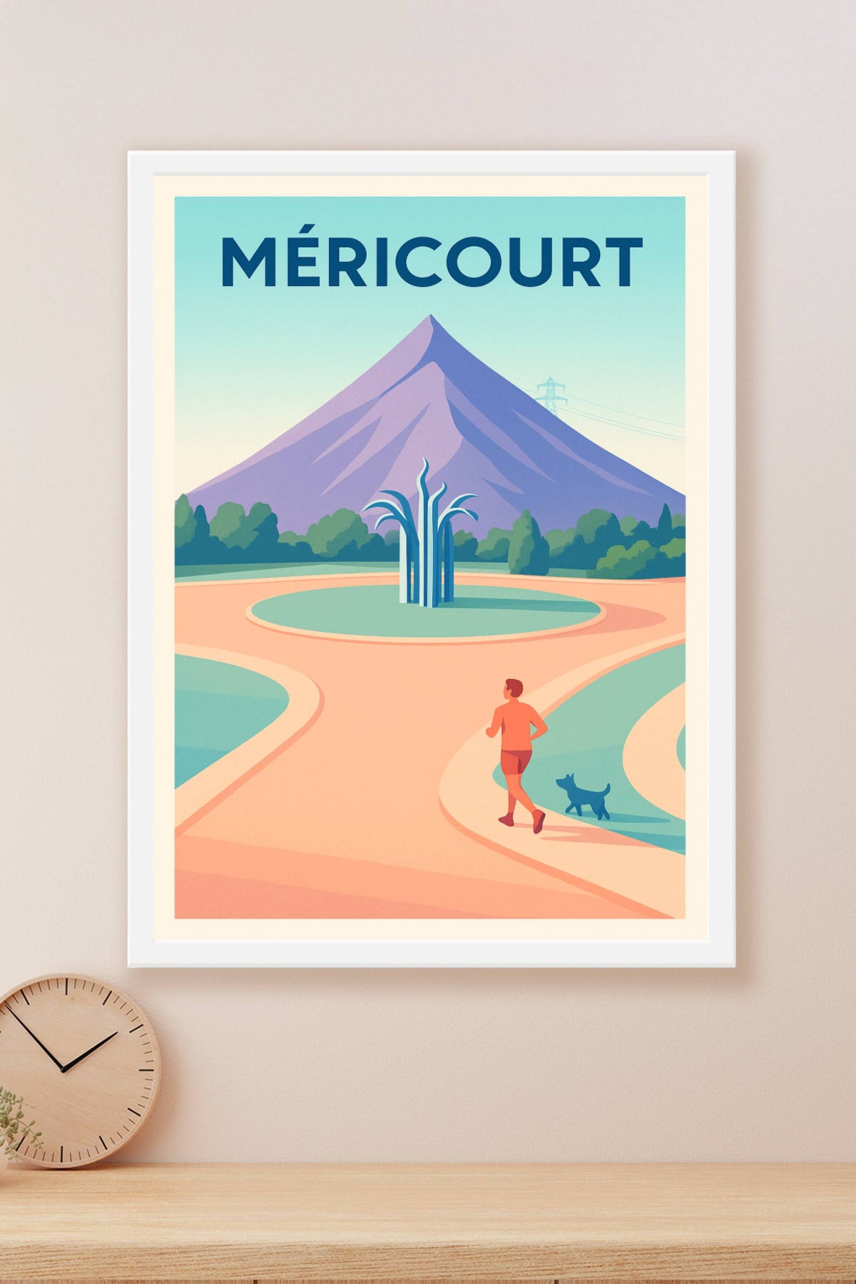 Affiche de Méricourt - Évasion et Sérénité en Plein Air