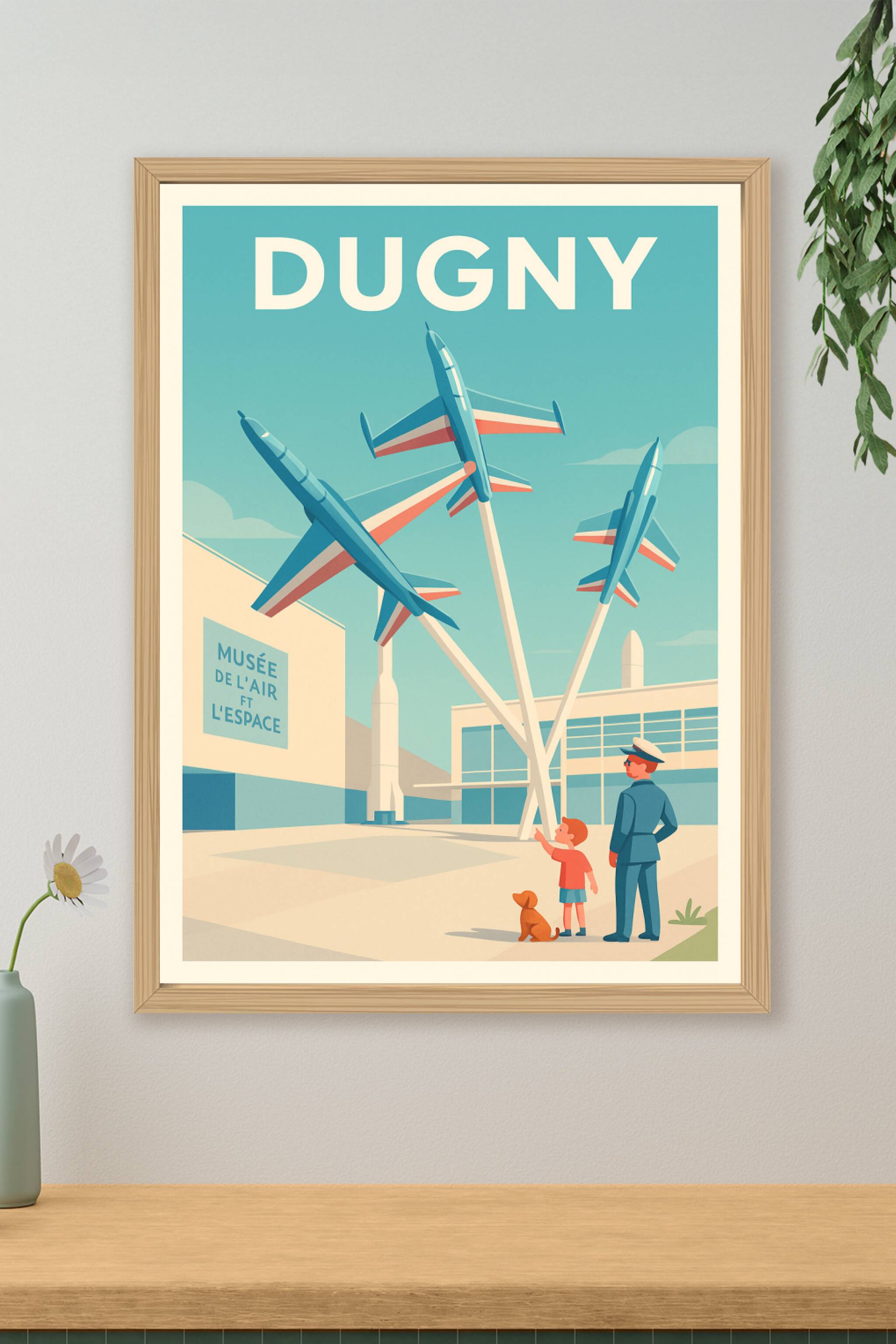 Affiche de Dugny - L'aéronautique en majesté