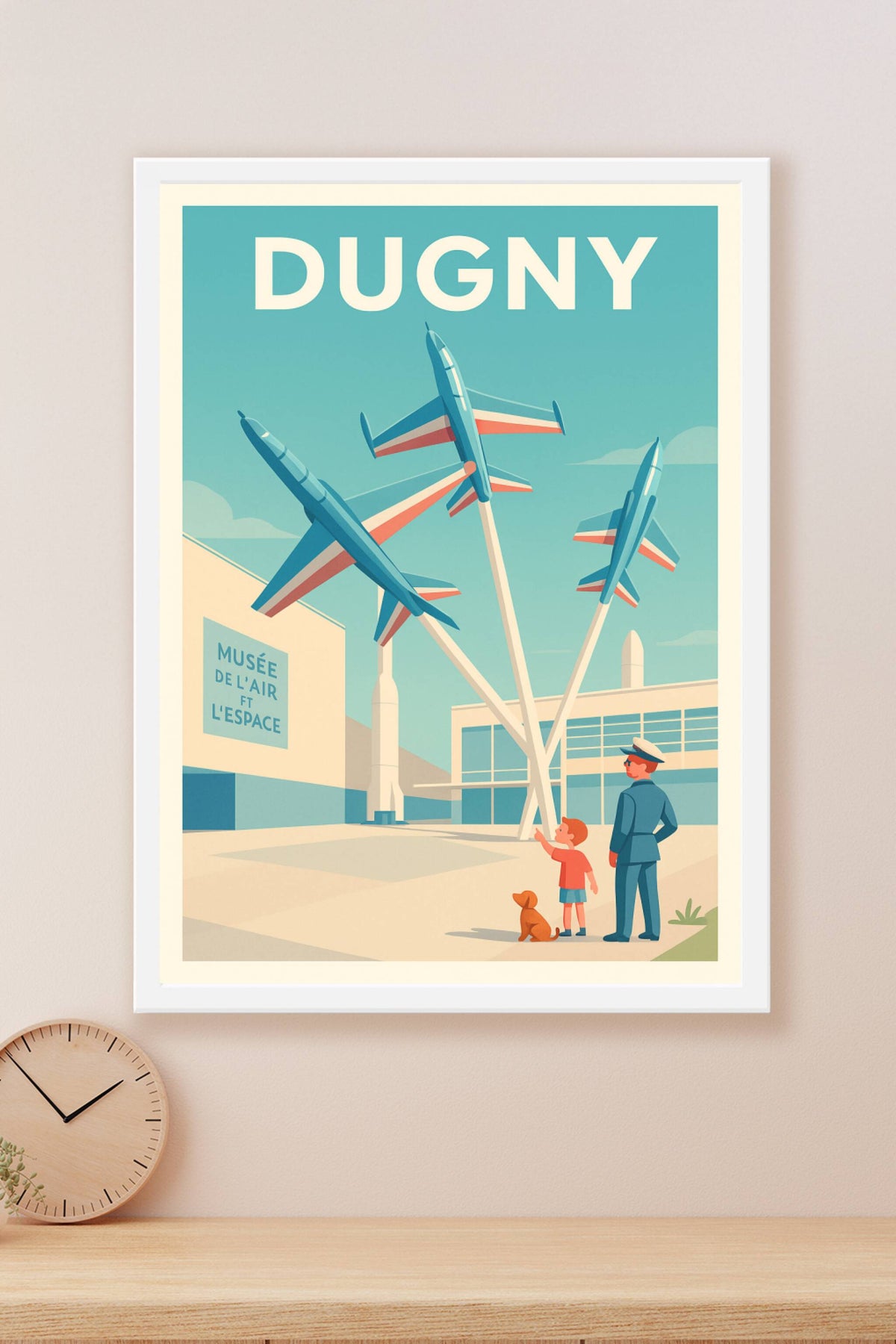 Affiche de Dugny - L'aéronautique en majesté