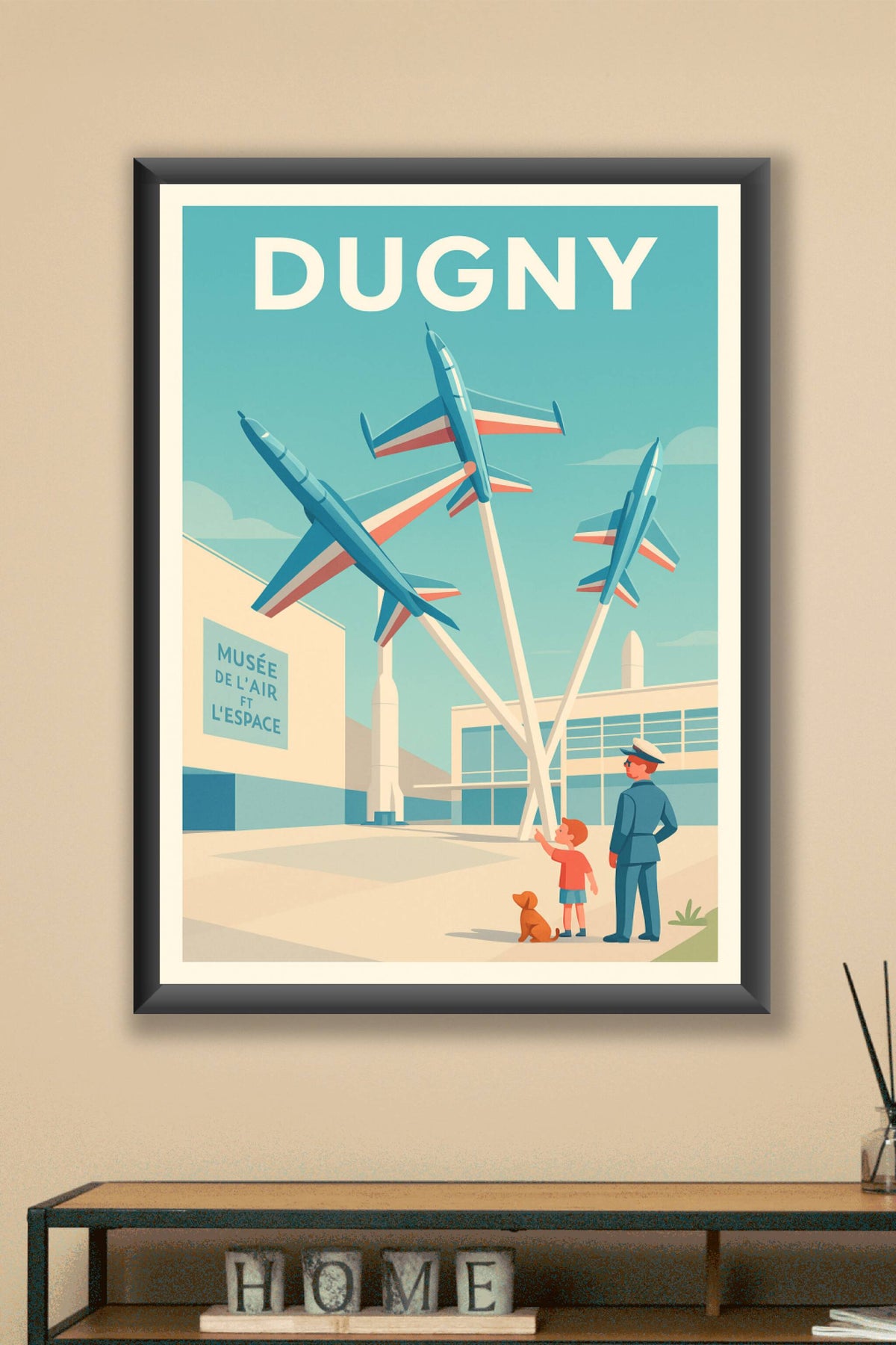 Affiche de Dugny - L'aéronautique en majesté