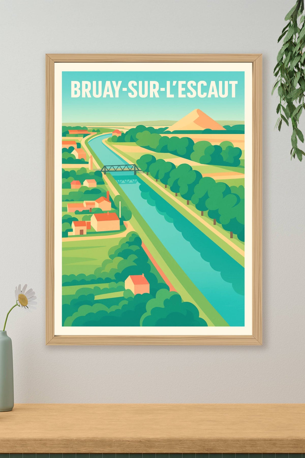 Affiche de Bruay-sur-l'Escaut - Charme bucolique et nature apaisante