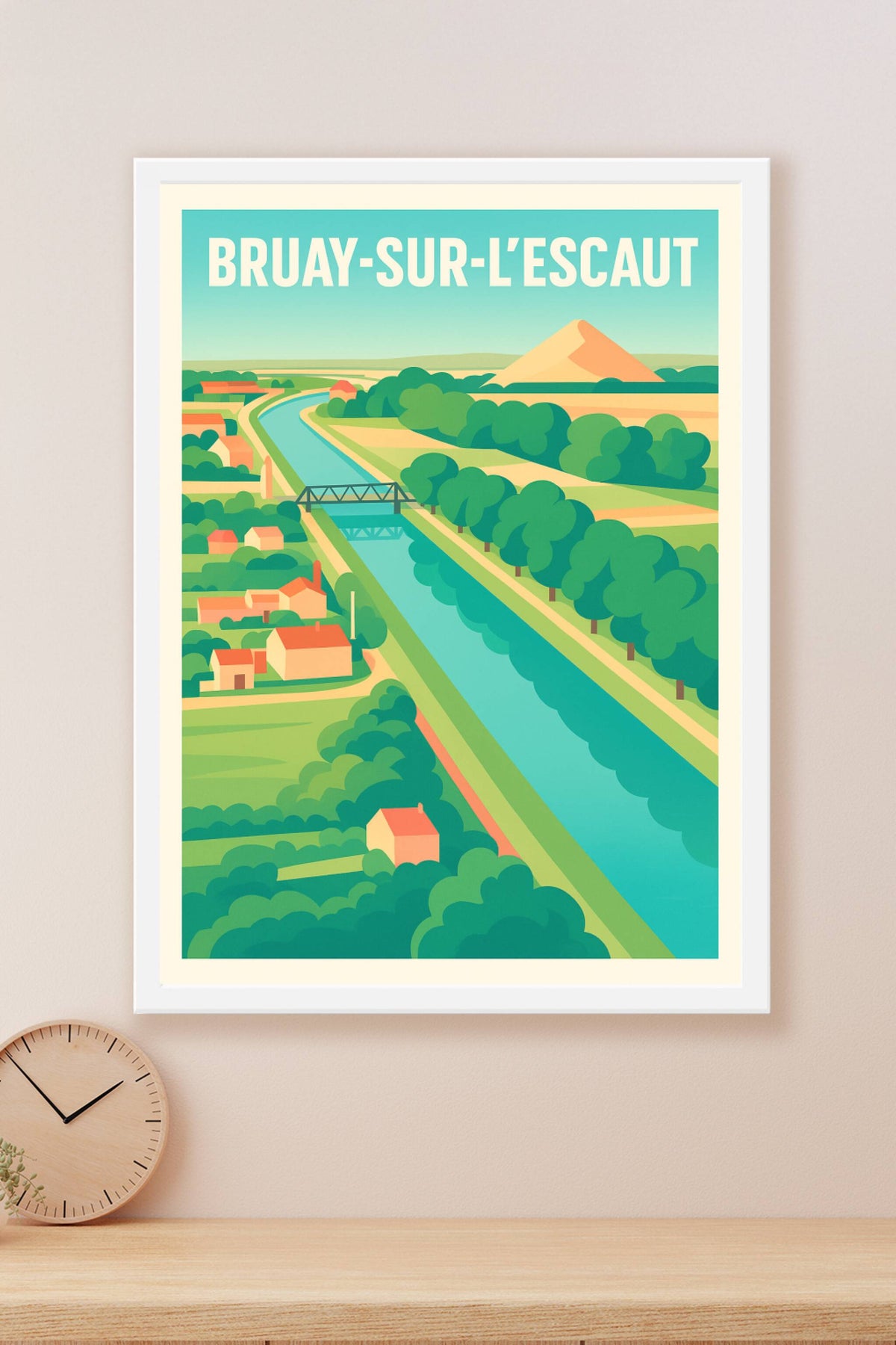 Affiche de Bruay-sur-l'Escaut - Charme bucolique et nature apaisante