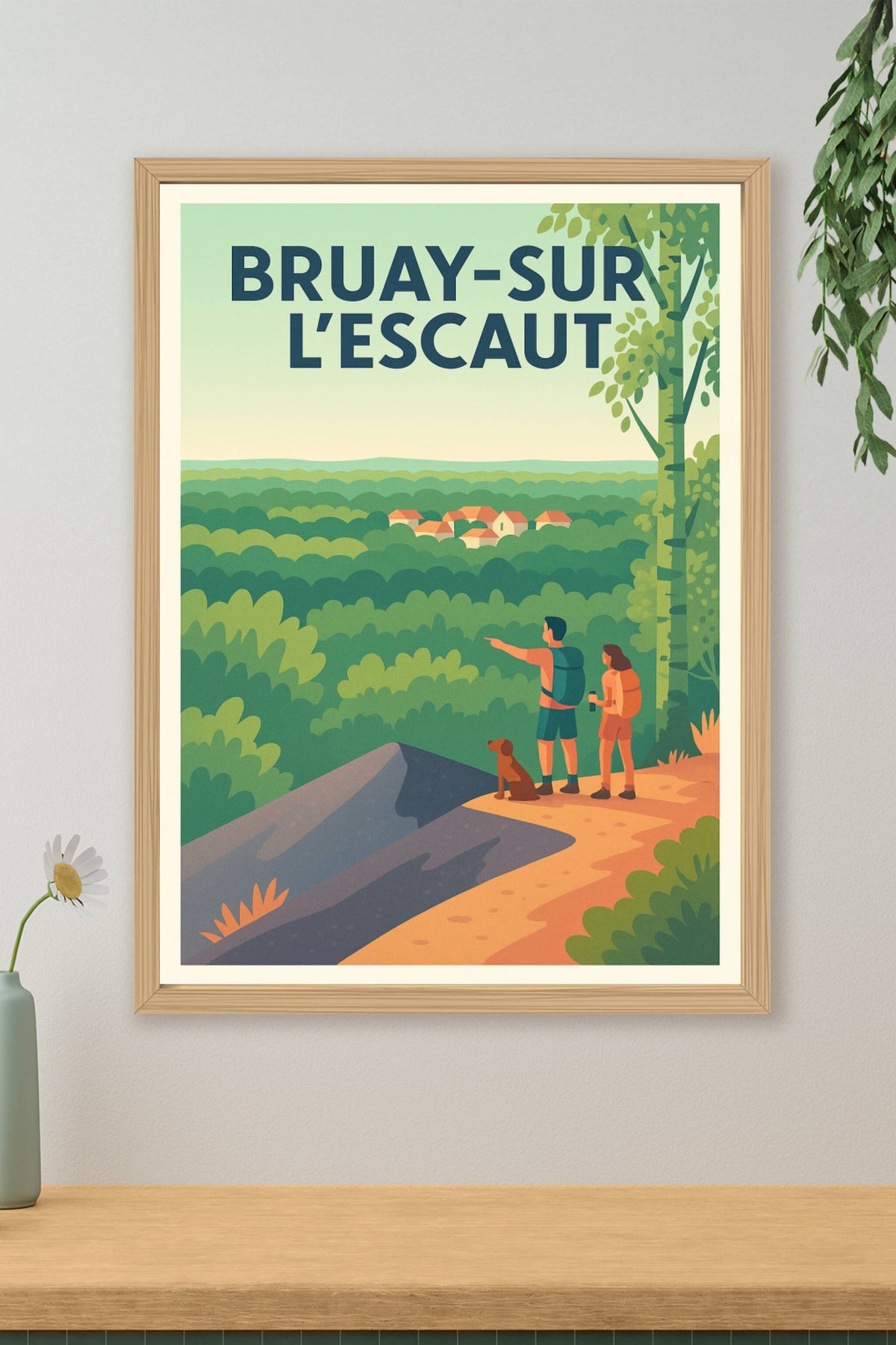 Affiche de Bruay-sur-l'Escaut - Une escapade nature inoubliable