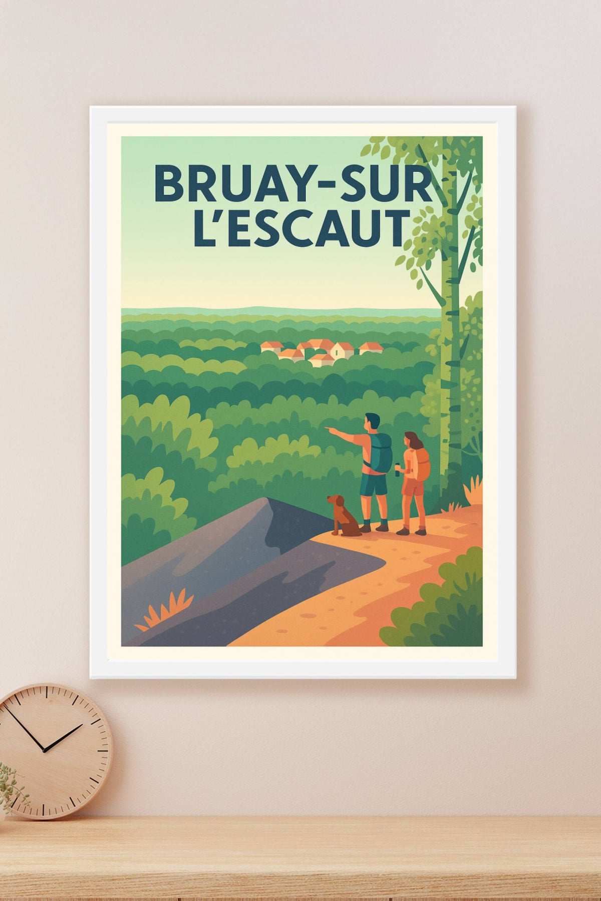 Affiche de Bruay-sur-l'Escaut - Une escapade nature inoubliable