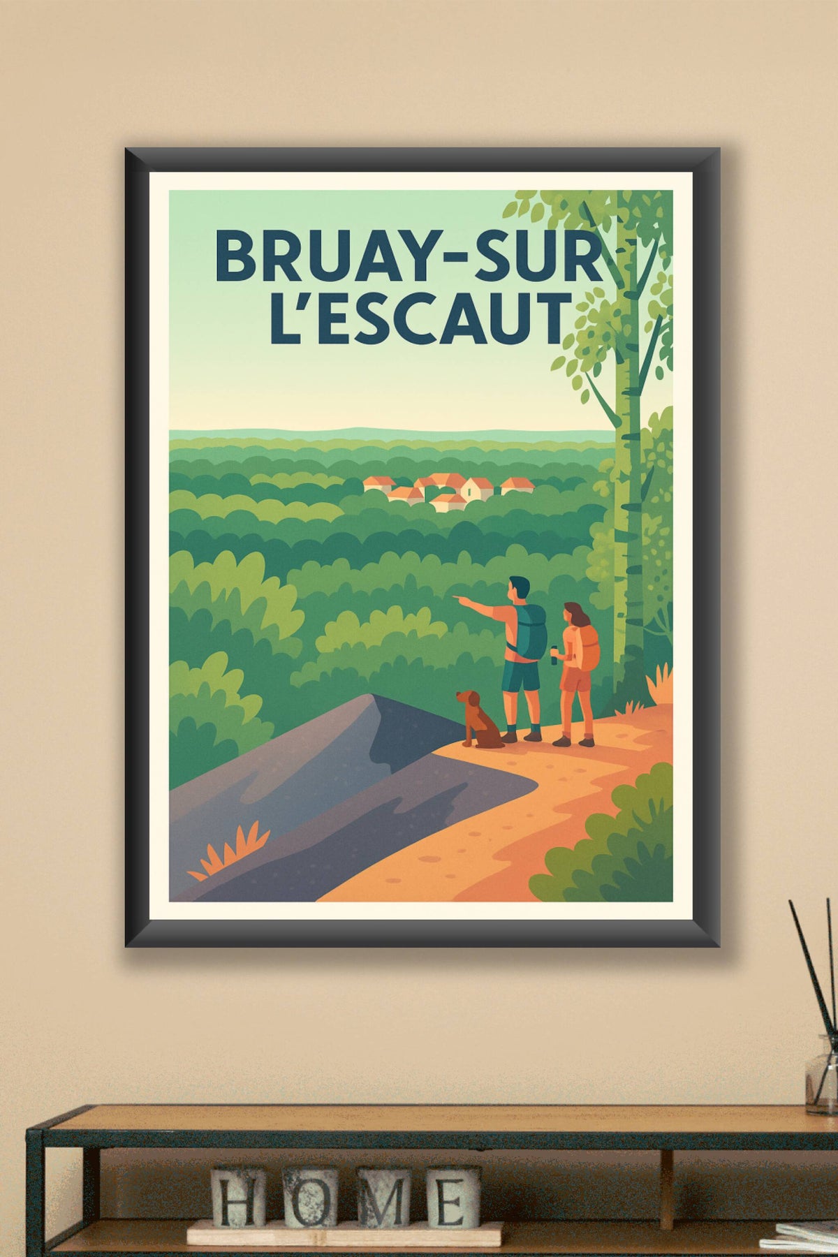 Affiche de Bruay-sur-l'Escaut - Une escapade nature inoubliable