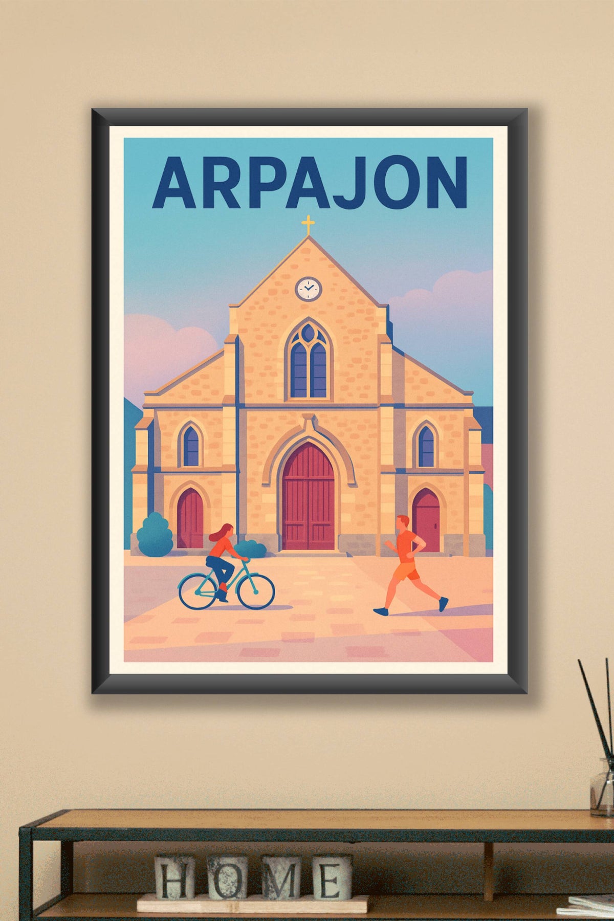 Affiche de Arpajon - Charme et sérénité au cœur de la ville