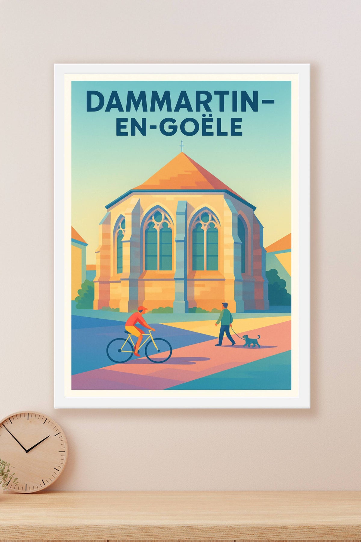 Affiche de Dammartin-en-Goële - Charme et sérénité au cœur de la ville