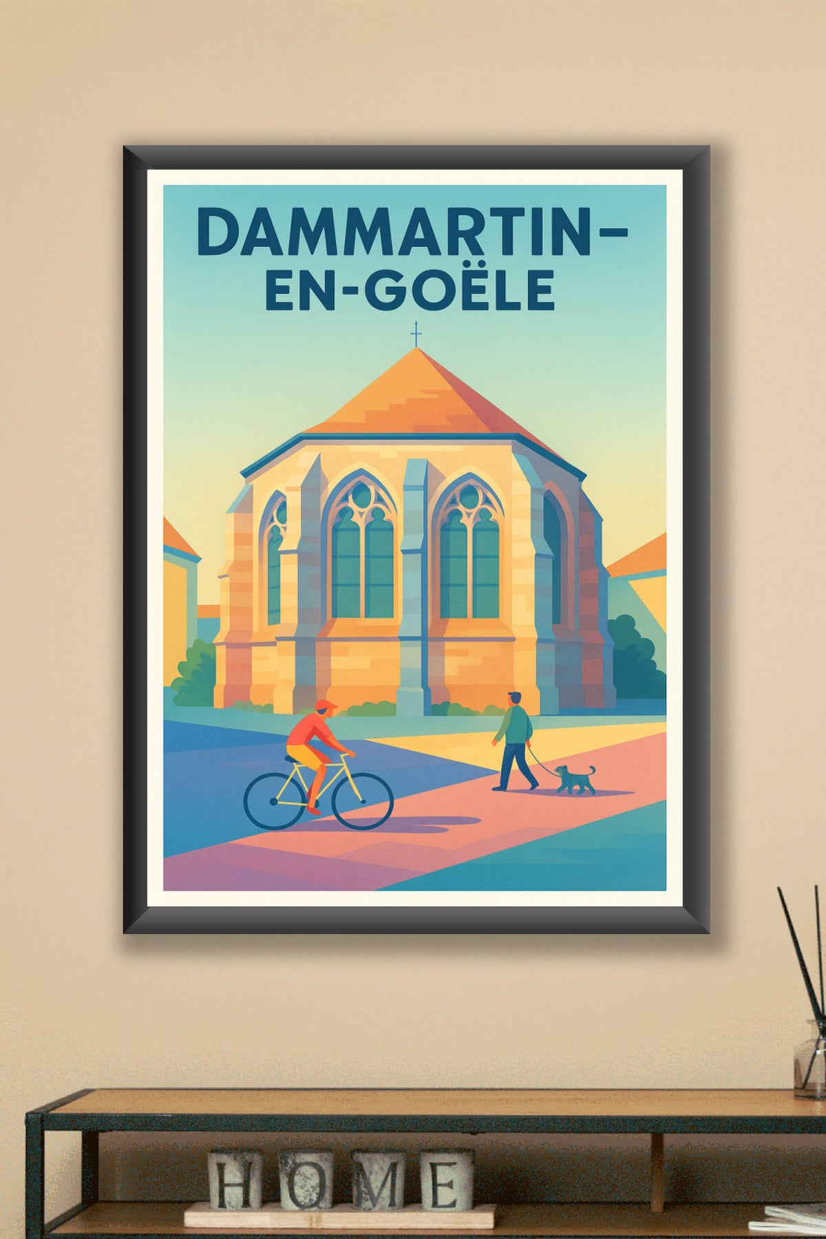 Affiche de Dammartin-en-Goële - Charme et sérénité au cœur de la ville