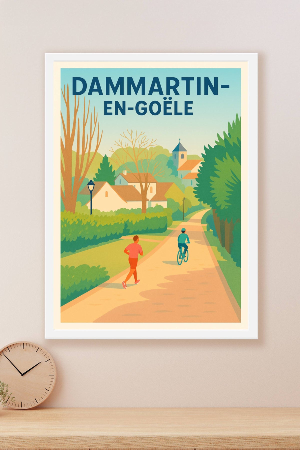 Affiche de Dammartin-en-Goële - Promenade tranquille en pleine nature