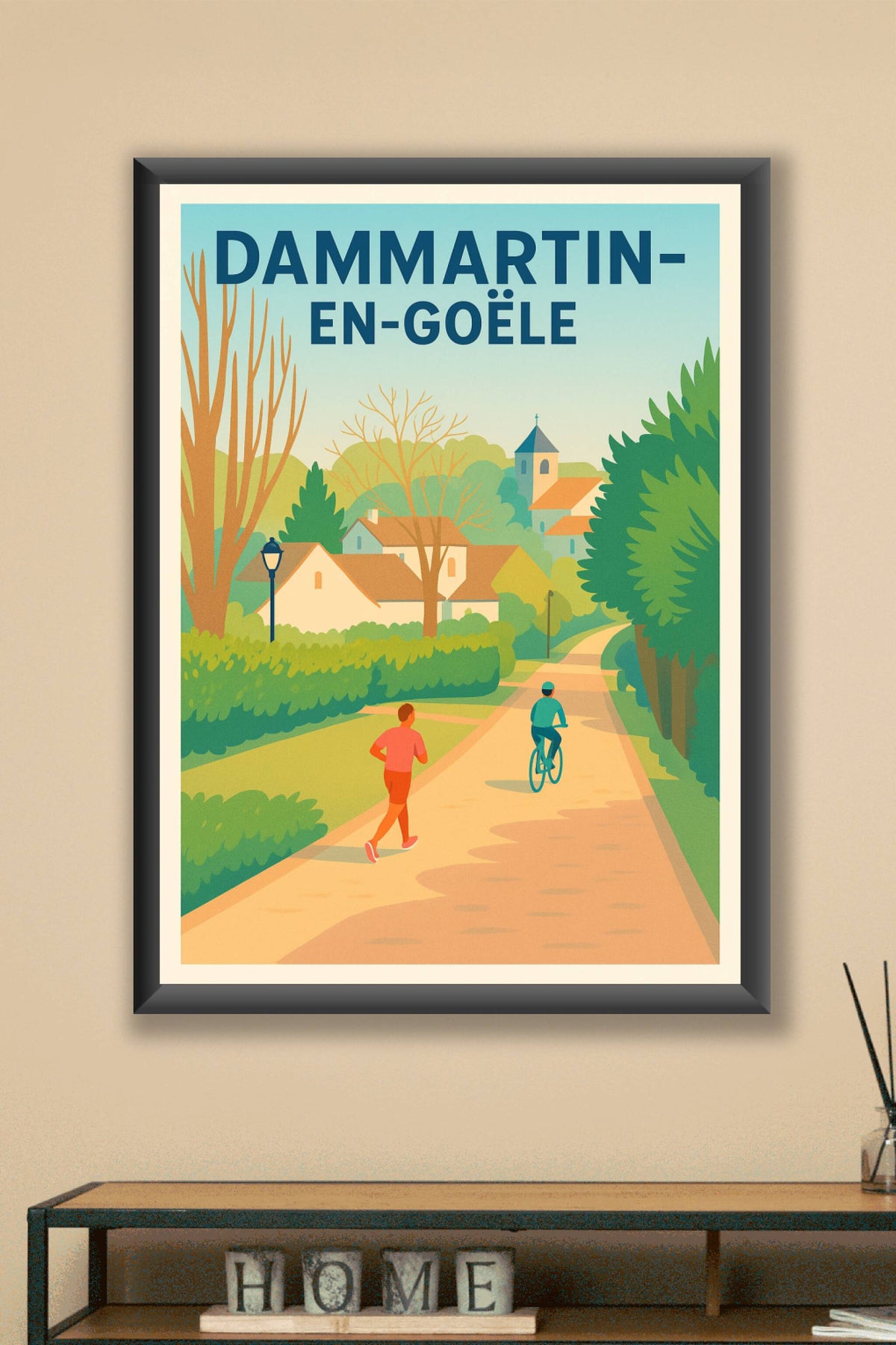 Affiche de Dammartin-en-Goële - Promenade tranquille en pleine nature