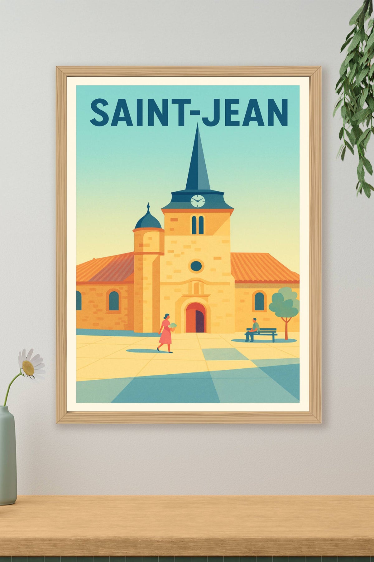 Affiche de Saint-Jean - Charme et Sérénité au Cœur du Patrimoine