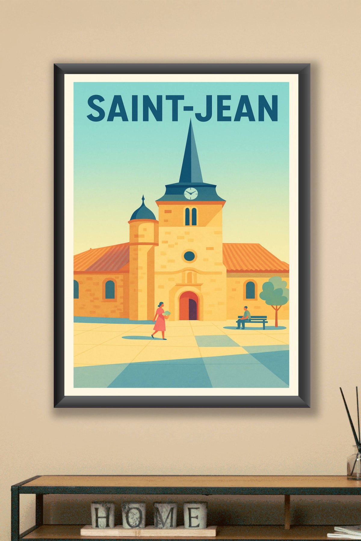 Affiche de Saint-Jean - Charme et Sérénité au Cœur du Patrimoine