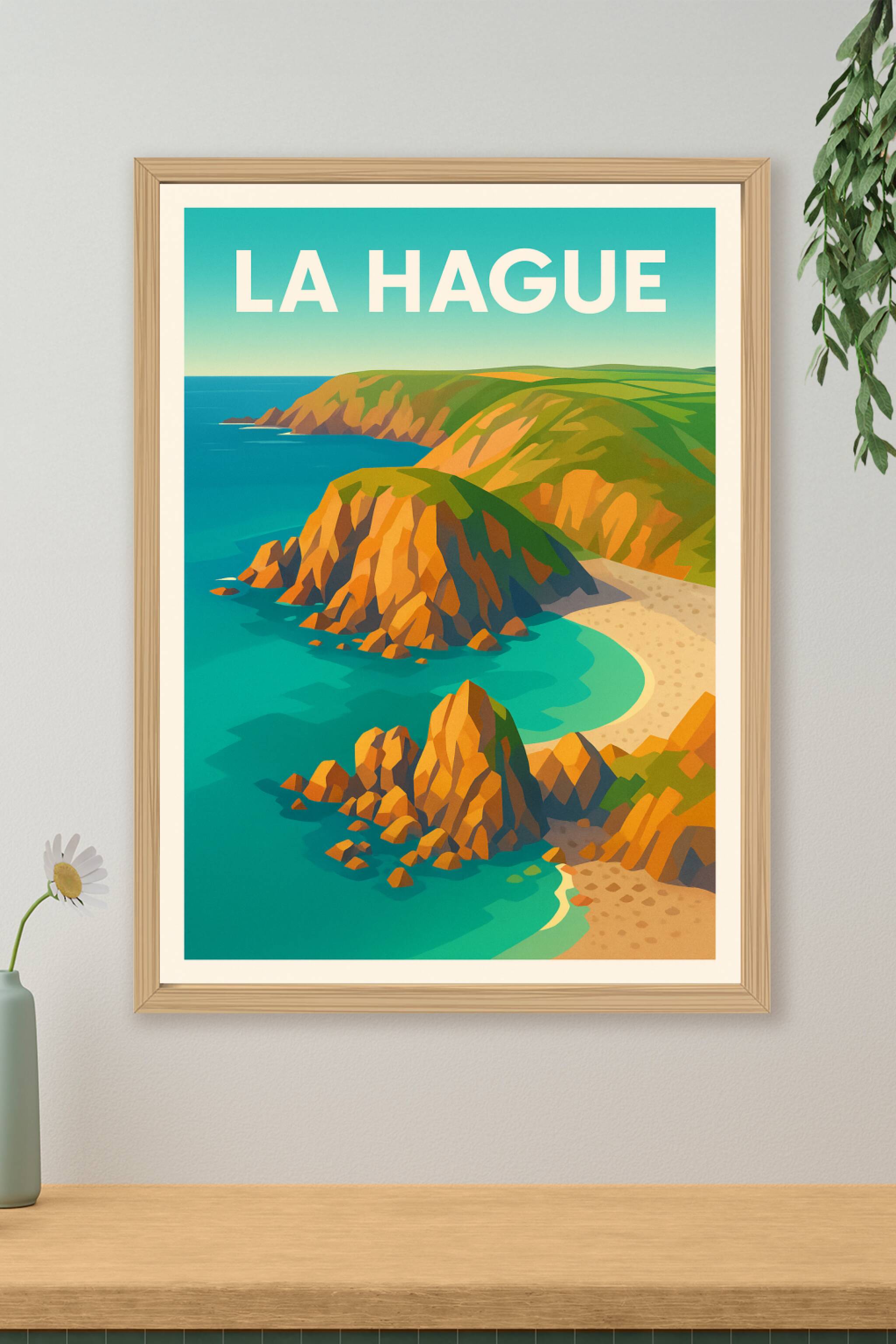 Affiche de La Hague - Évasion Nature entre Terre et Mer