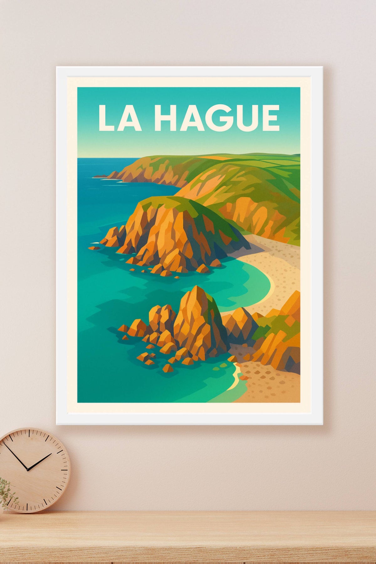 Affiche de La Hague - Évasion Nature entre Terre et Mer