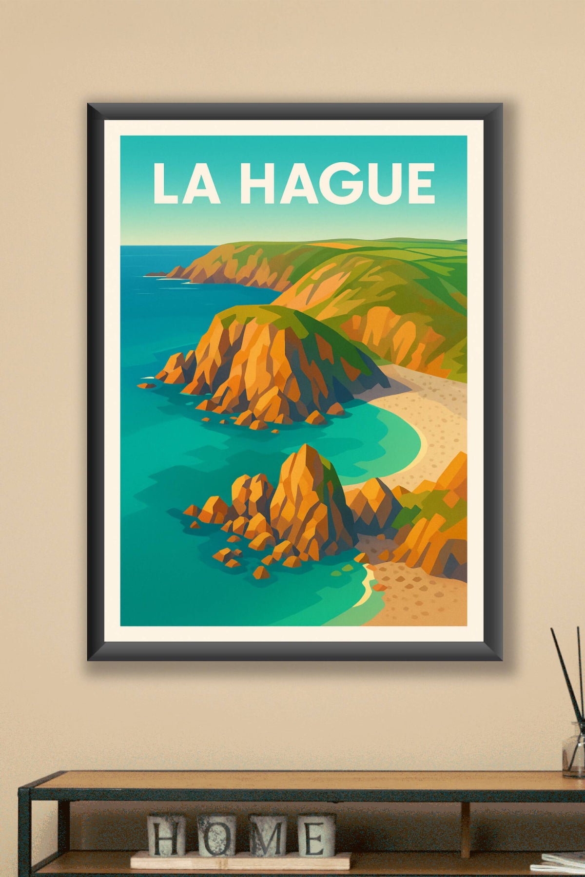 Affiche de La Hague - Évasion Nature entre Terre et Mer