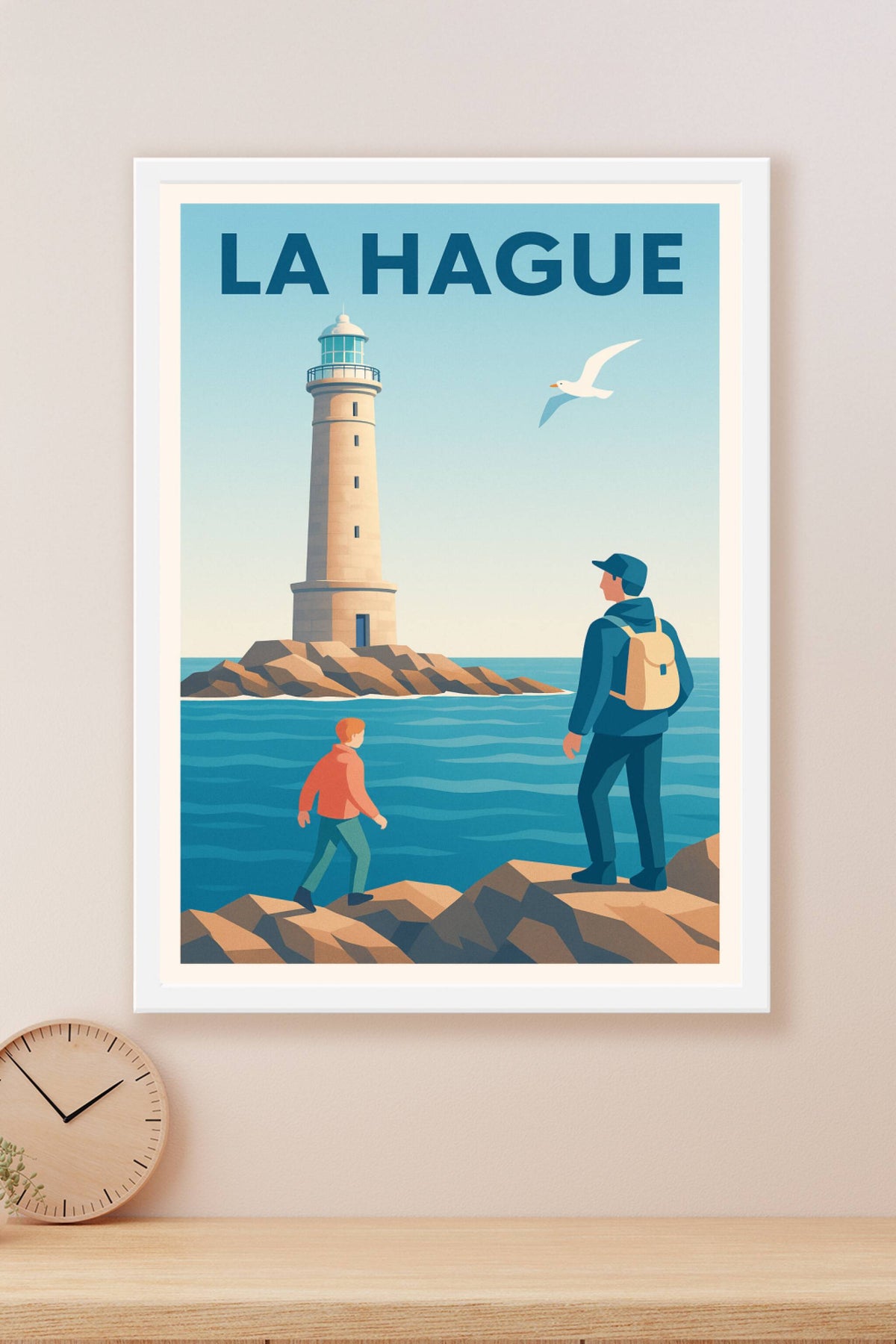 Affiche de La Hague - L'appel du phare et de la mer