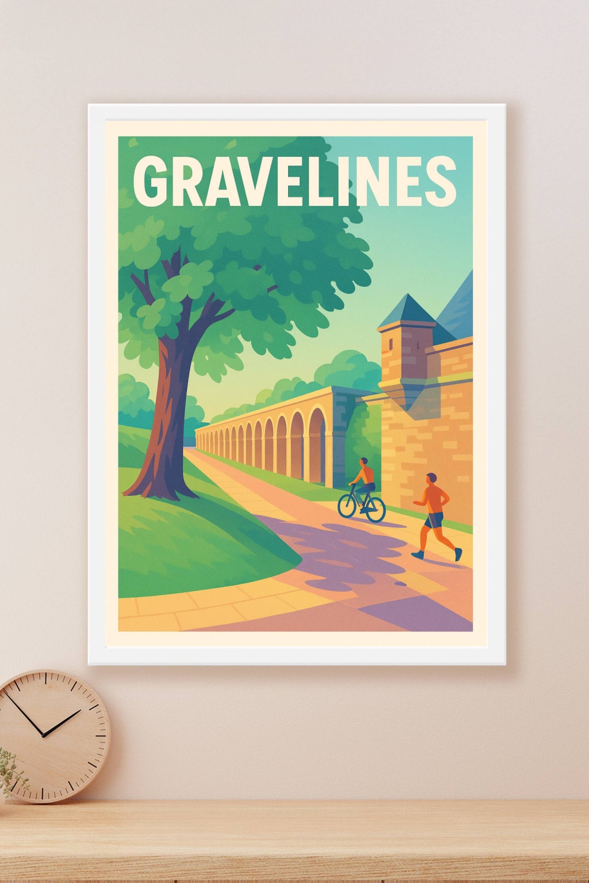 Affiche de Gravelines - Évasion et Nature en Bord de Ville