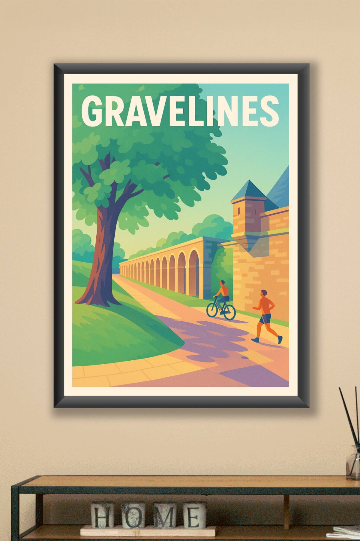 Affiche de Gravelines - Évasion et Nature en Bord de Ville
