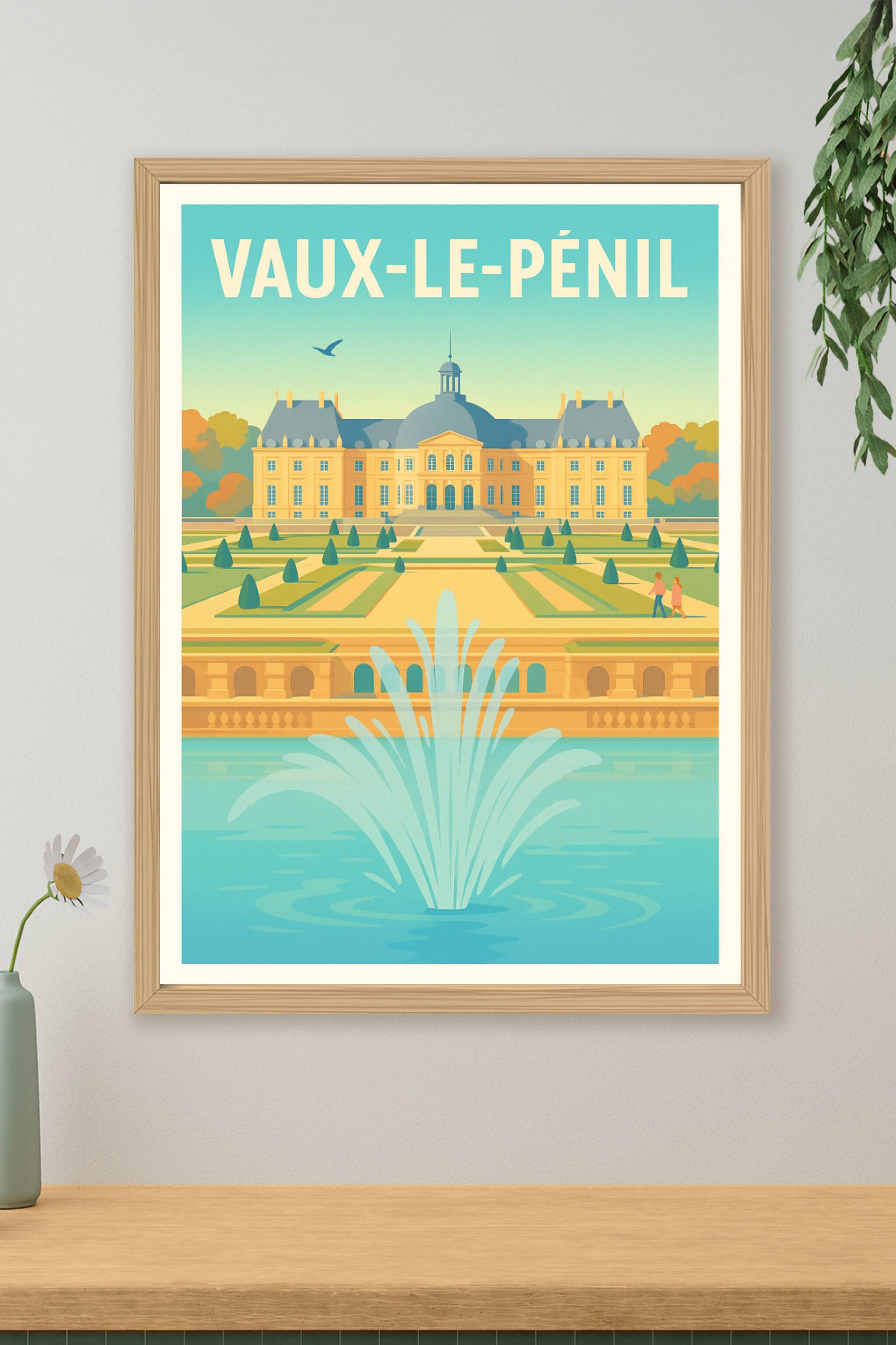 Affiche de Vaux-le-Pénil - Élégance et sérénité au Château
