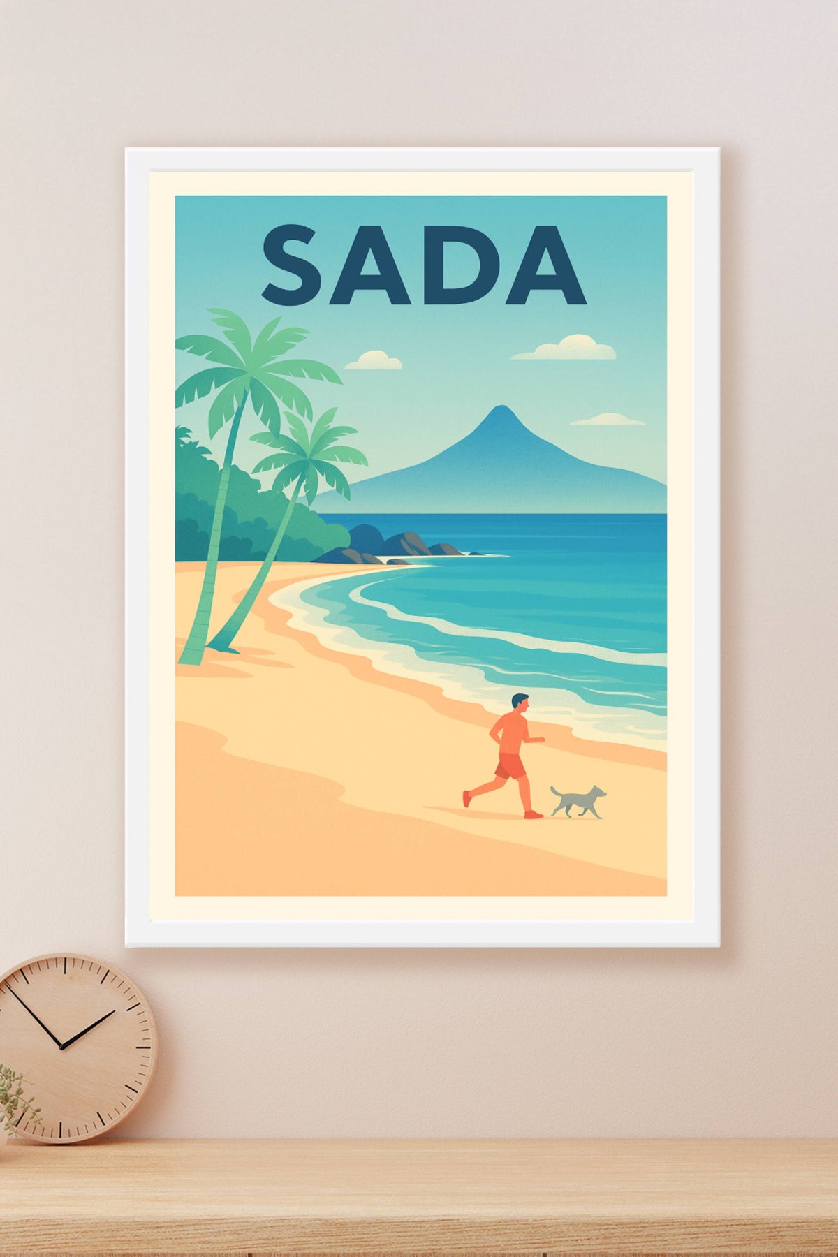 Affiche de Sada - Évasion et sérénité au bord de la mer