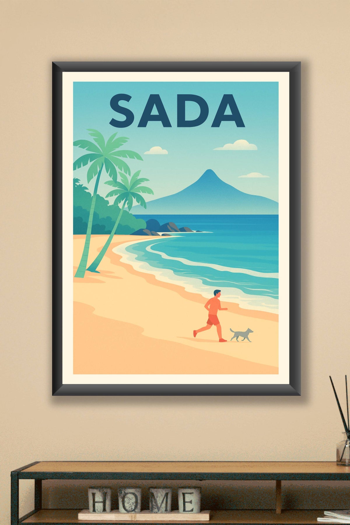 Affiche de Sada - Évasion et sérénité au bord de la mer