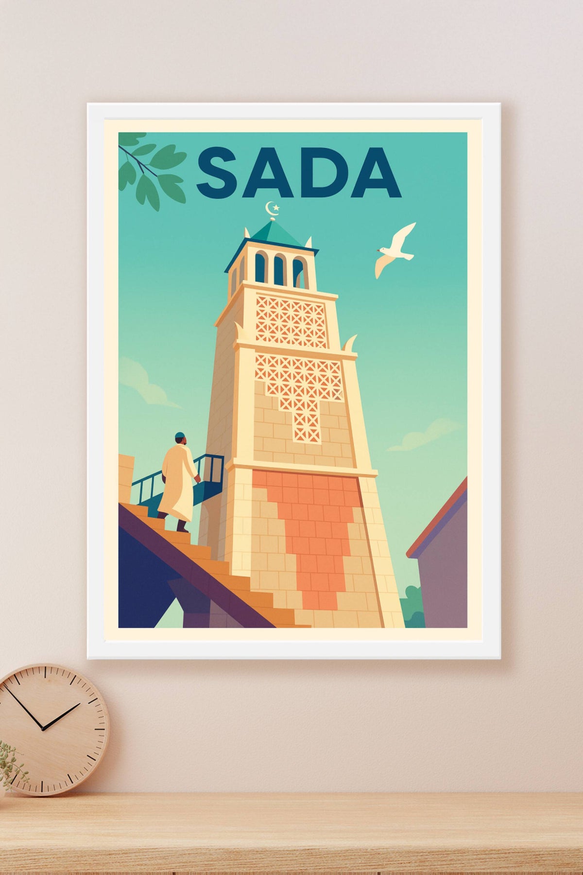 Affiche de Sada - Harmonie et sérénité architecturale