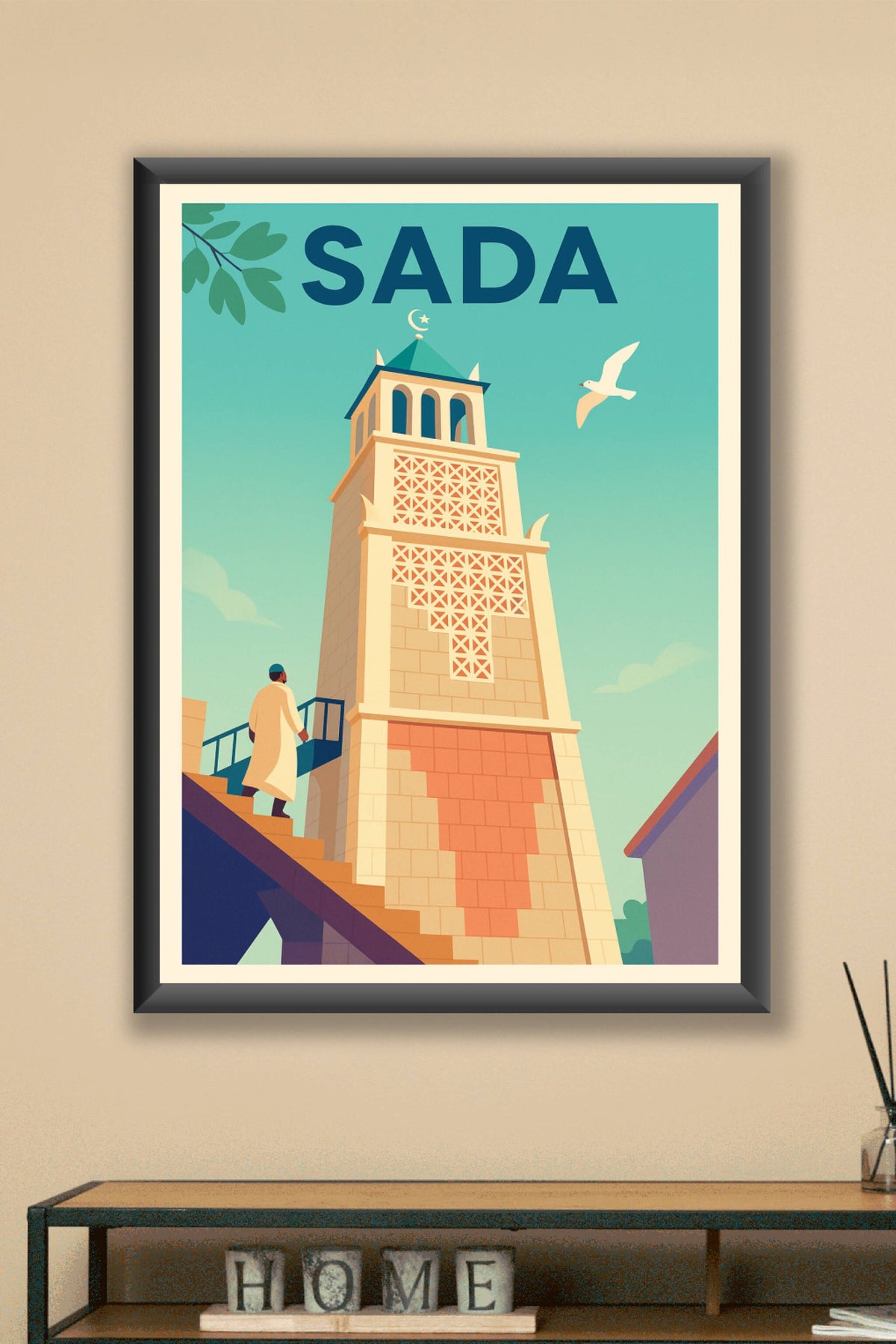 Affiche de Sada - Harmonie et sérénité architecturale
