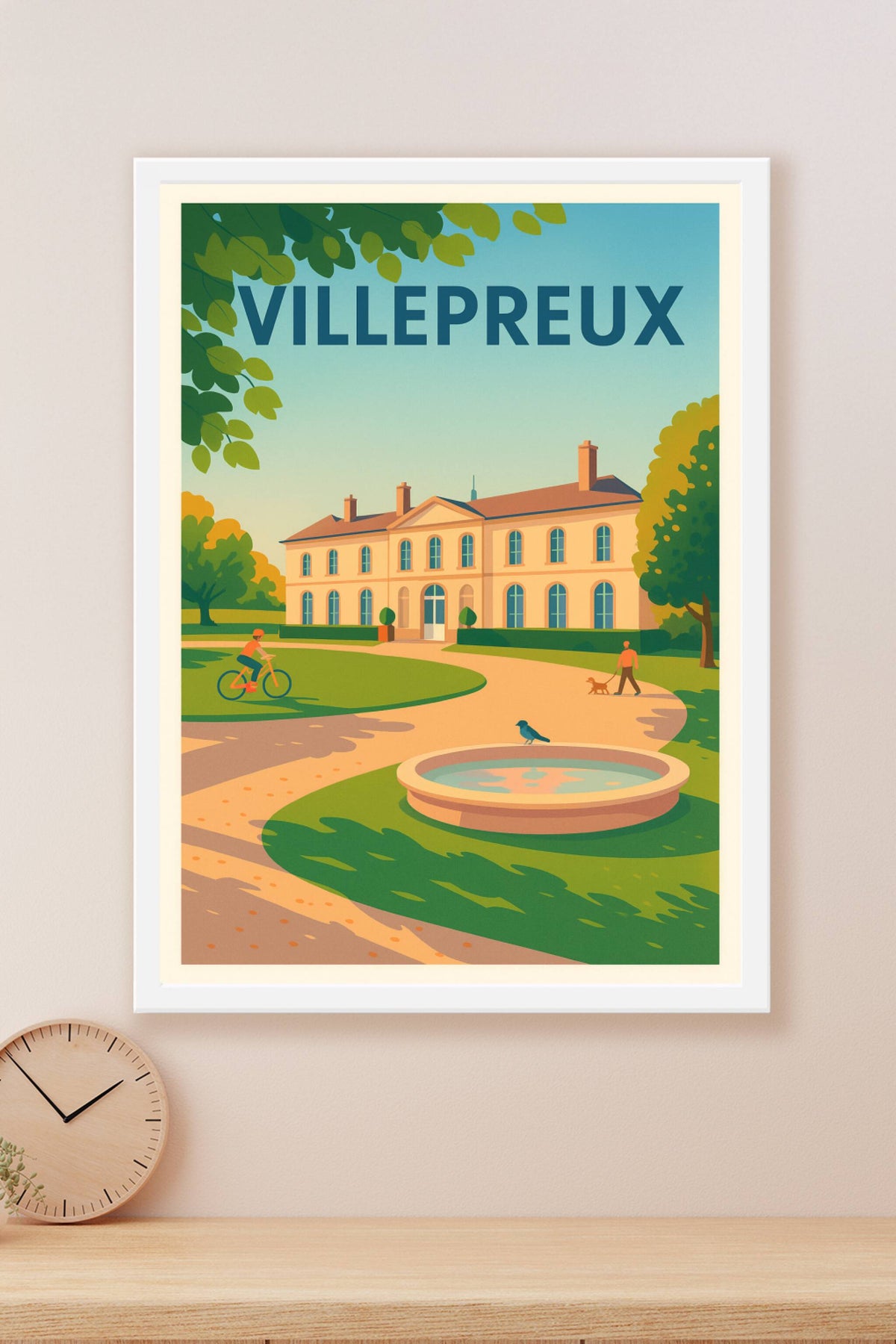 Affiche de Villepreux - Le charme tranquille du parc et du patrimoine