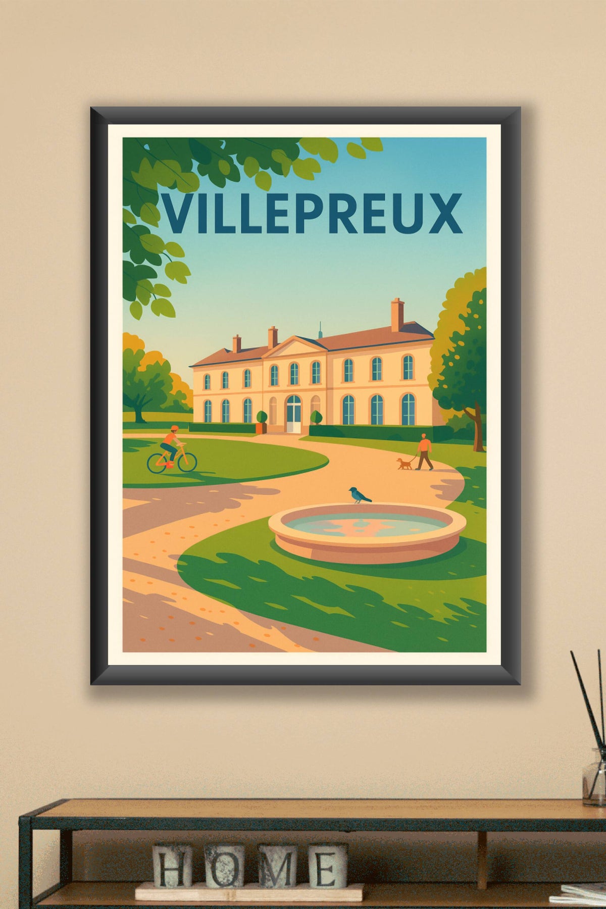 Affiche de Villepreux - Le charme tranquille du parc et du patrimoine