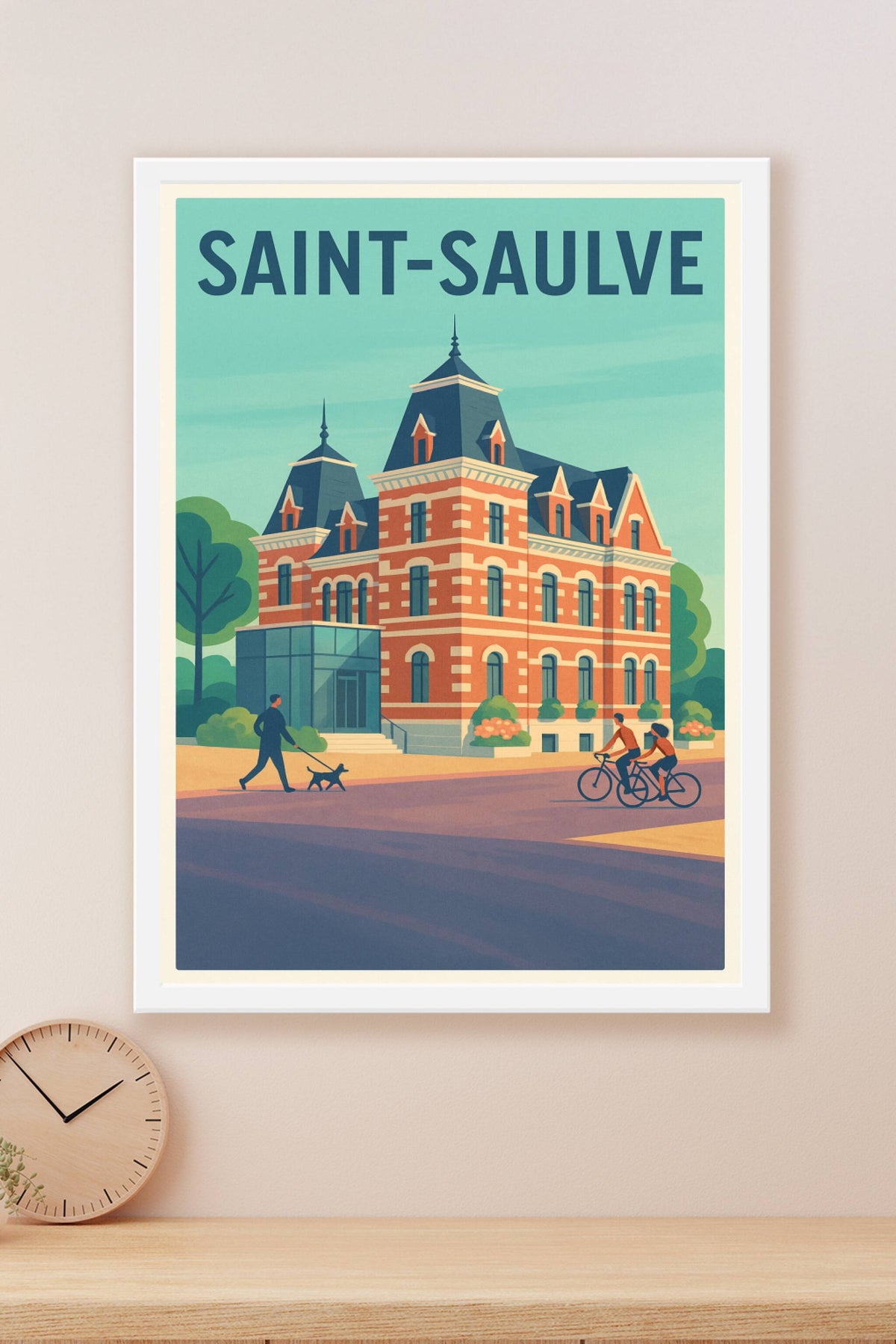 Affiche de Saint-Saulve - Charme et tradition au cœur de la ville