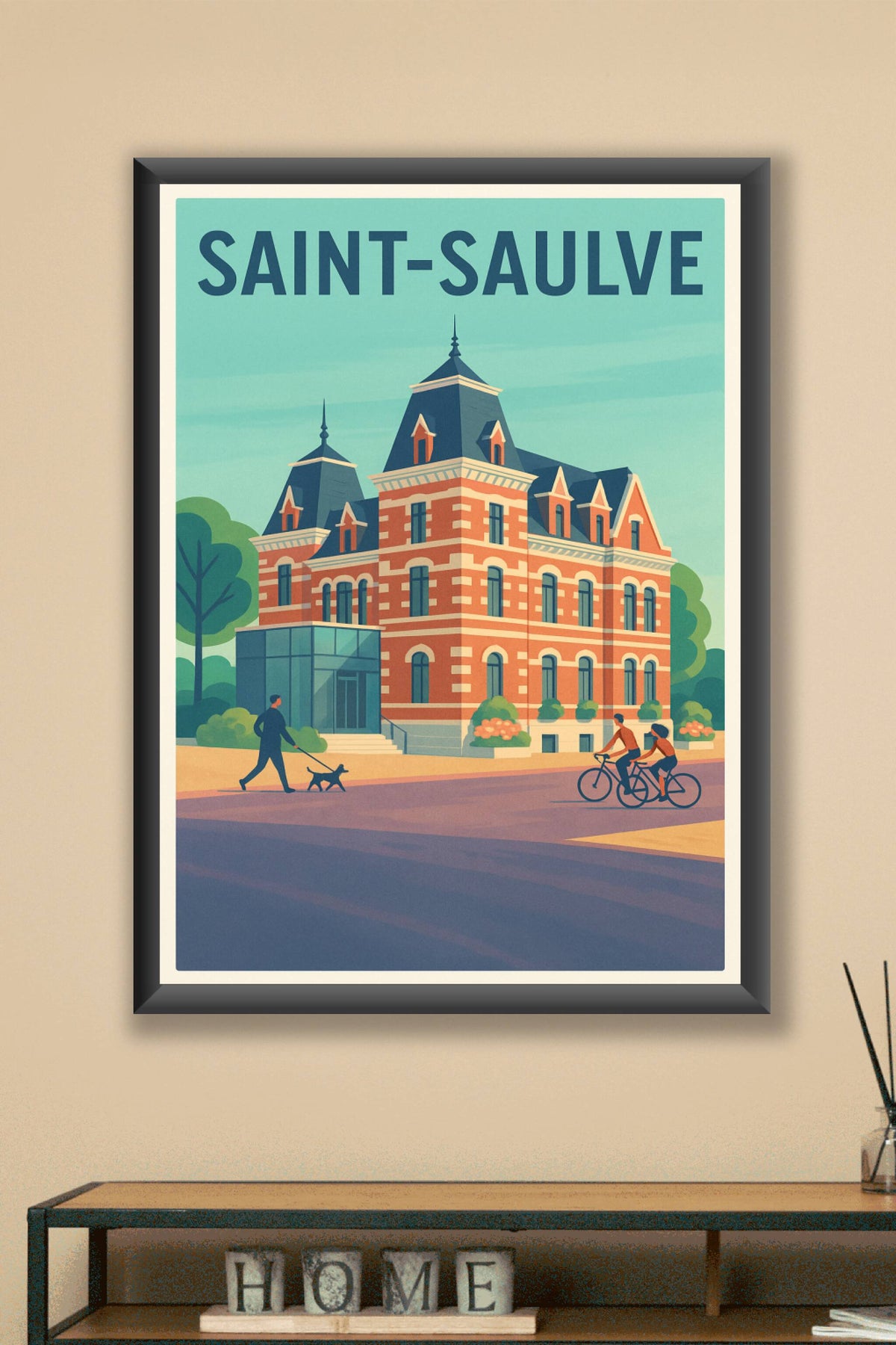 Affiche de Saint-Saulve - Charme et tradition au cœur de la ville