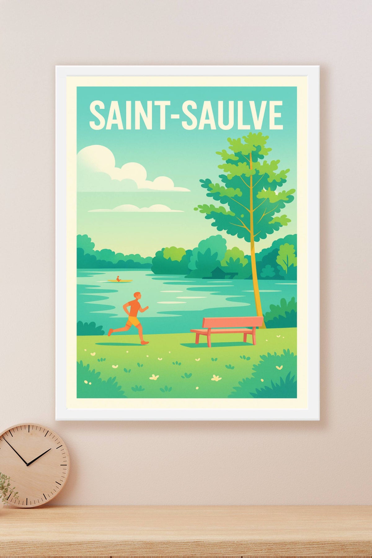 Affiche de Saint-Saulve - Évasion nature au bord de l'eau