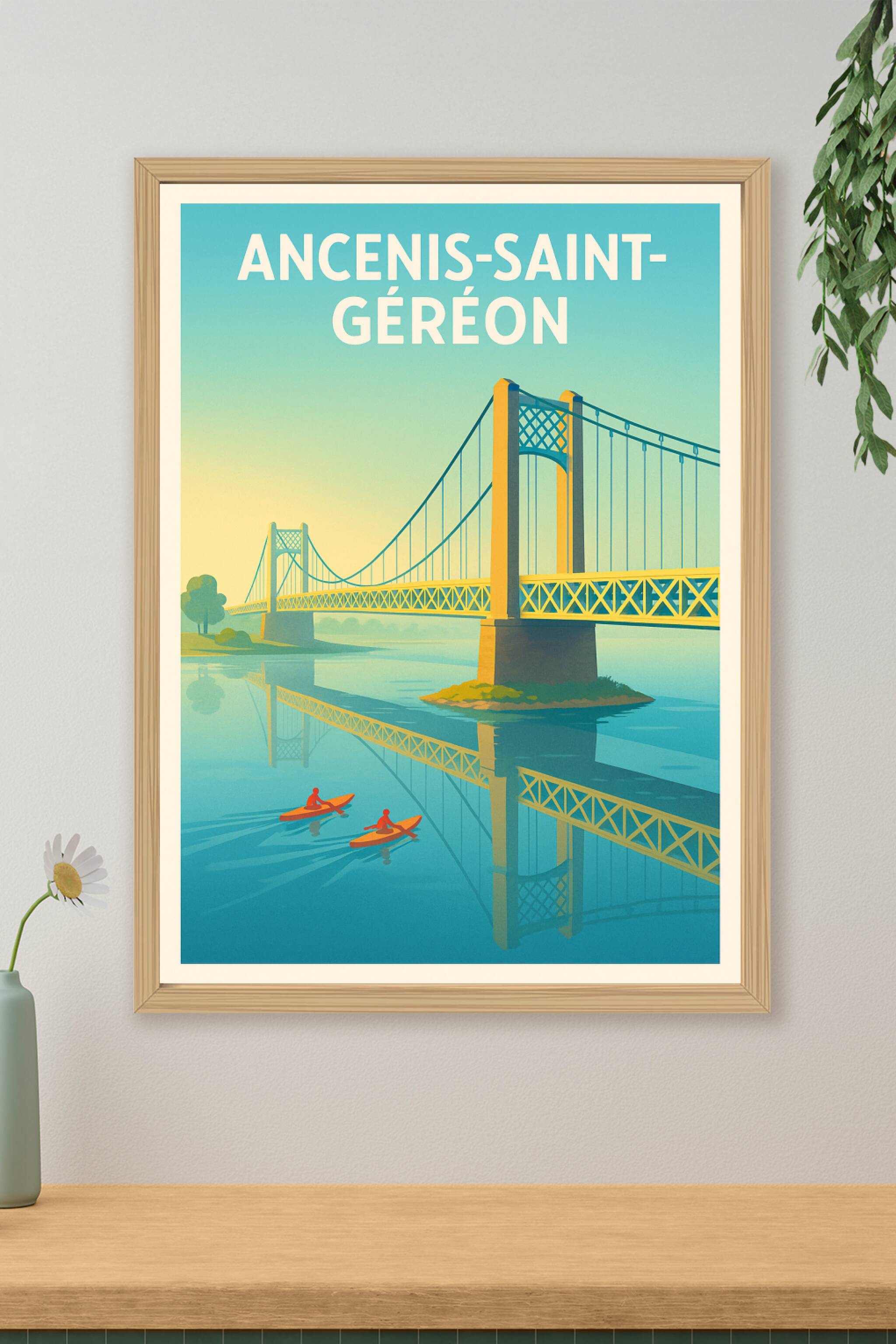Affiche de Ancenis-Saint-Géréon - Harmonie sur la Loire