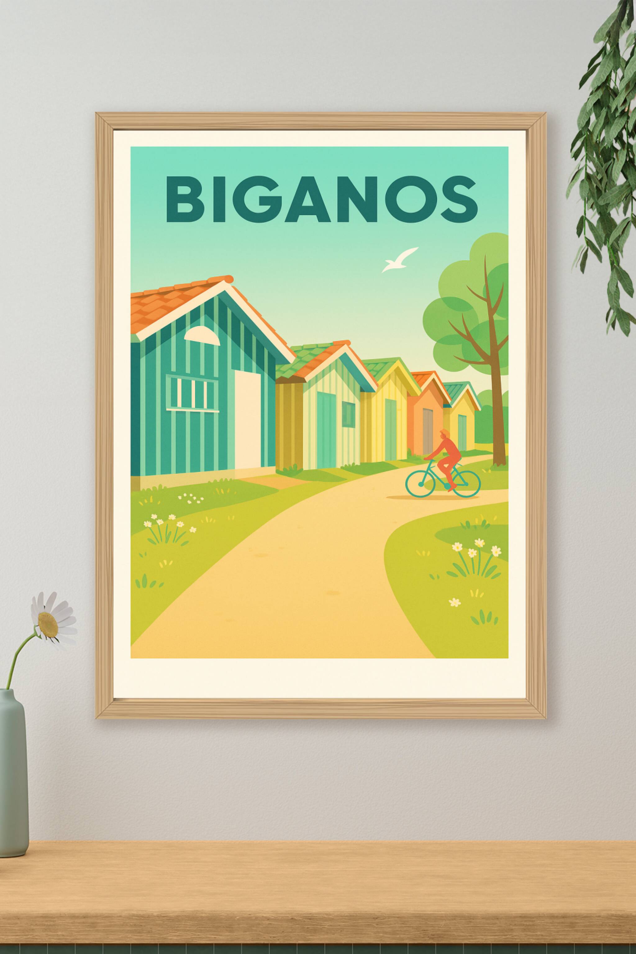 Affiche de Biganos - Plaisirs doux au fil du chemin