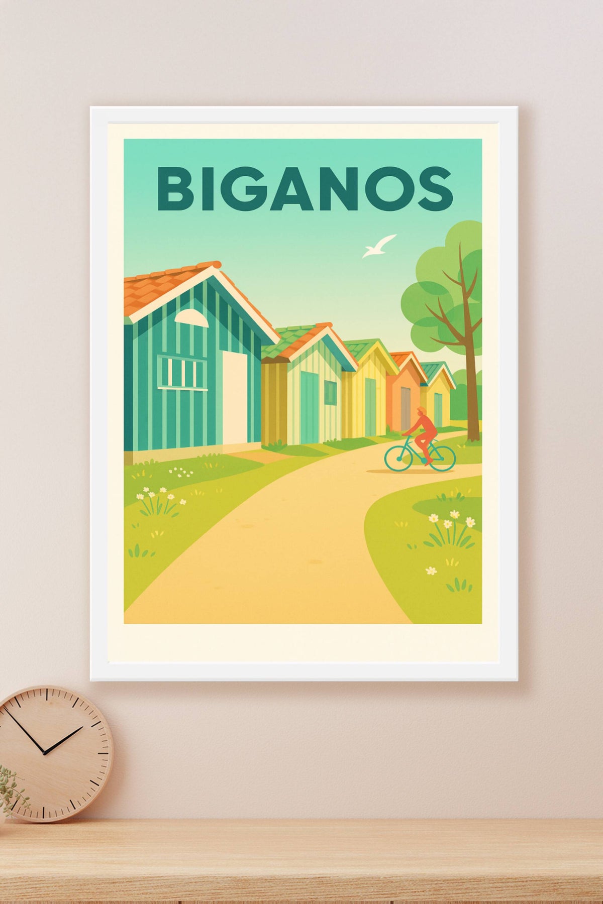 Affiche de Biganos - Plaisirs doux au fil du chemin