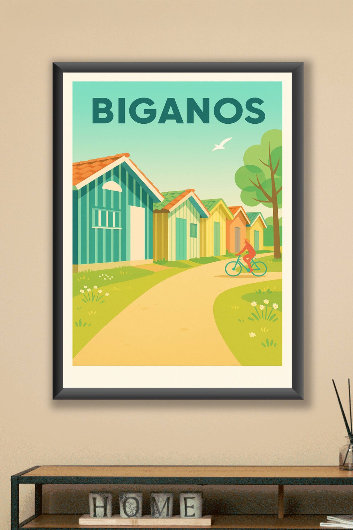 Affiche de Biganos - Plaisirs doux au fil du chemin