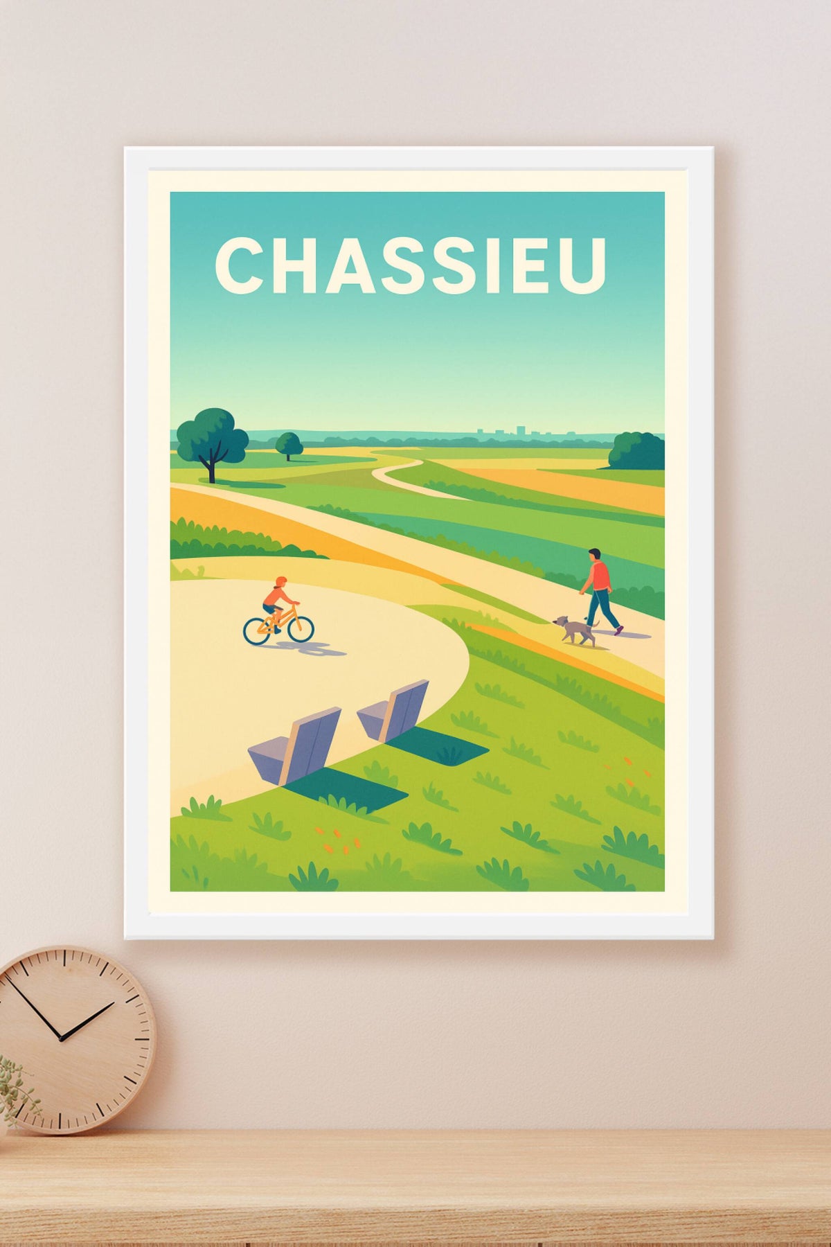 Affiche de Chassieu - Évasion en pleine nature