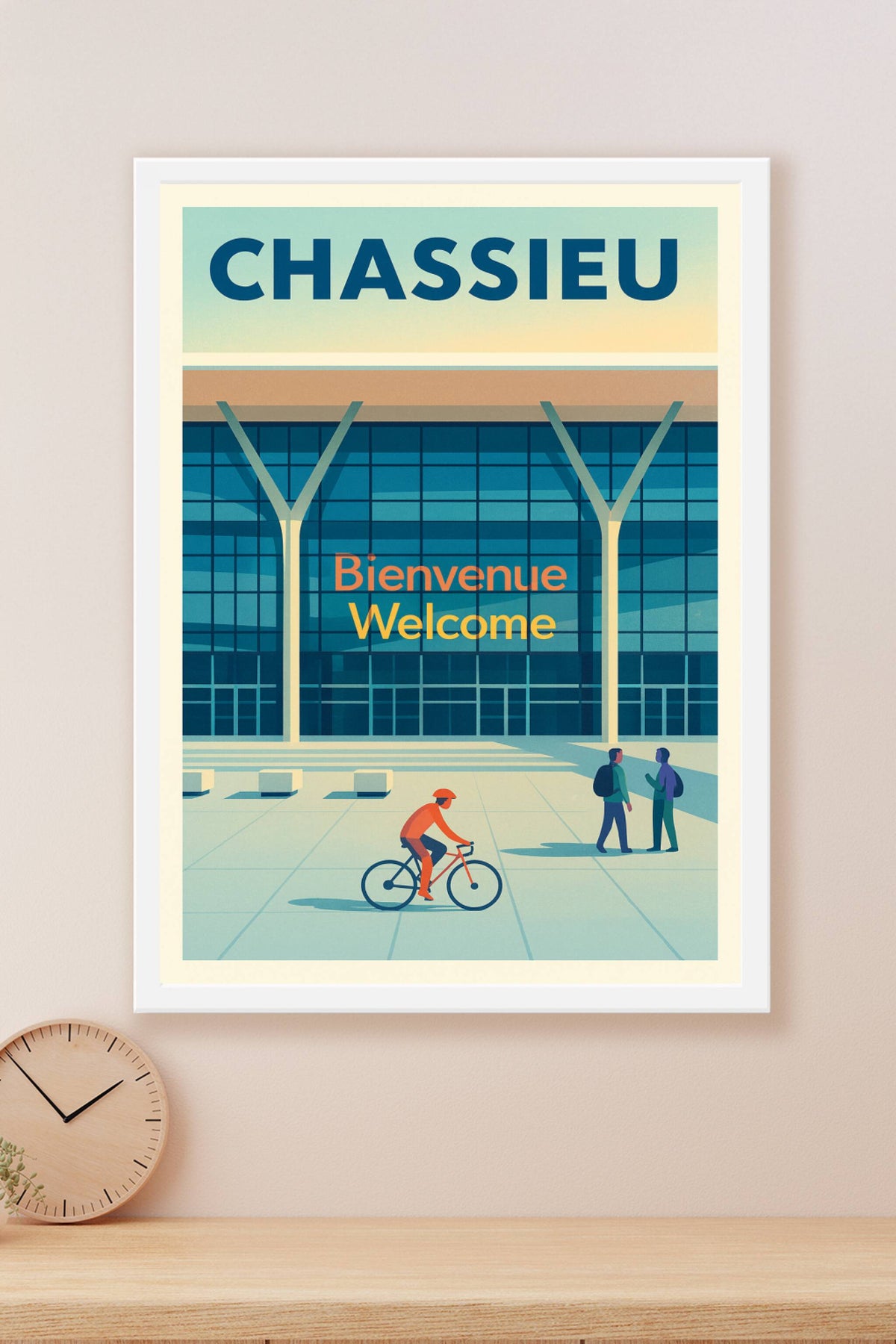 Affiche de Chassieu - Bienvenue dans la modernité urbaine