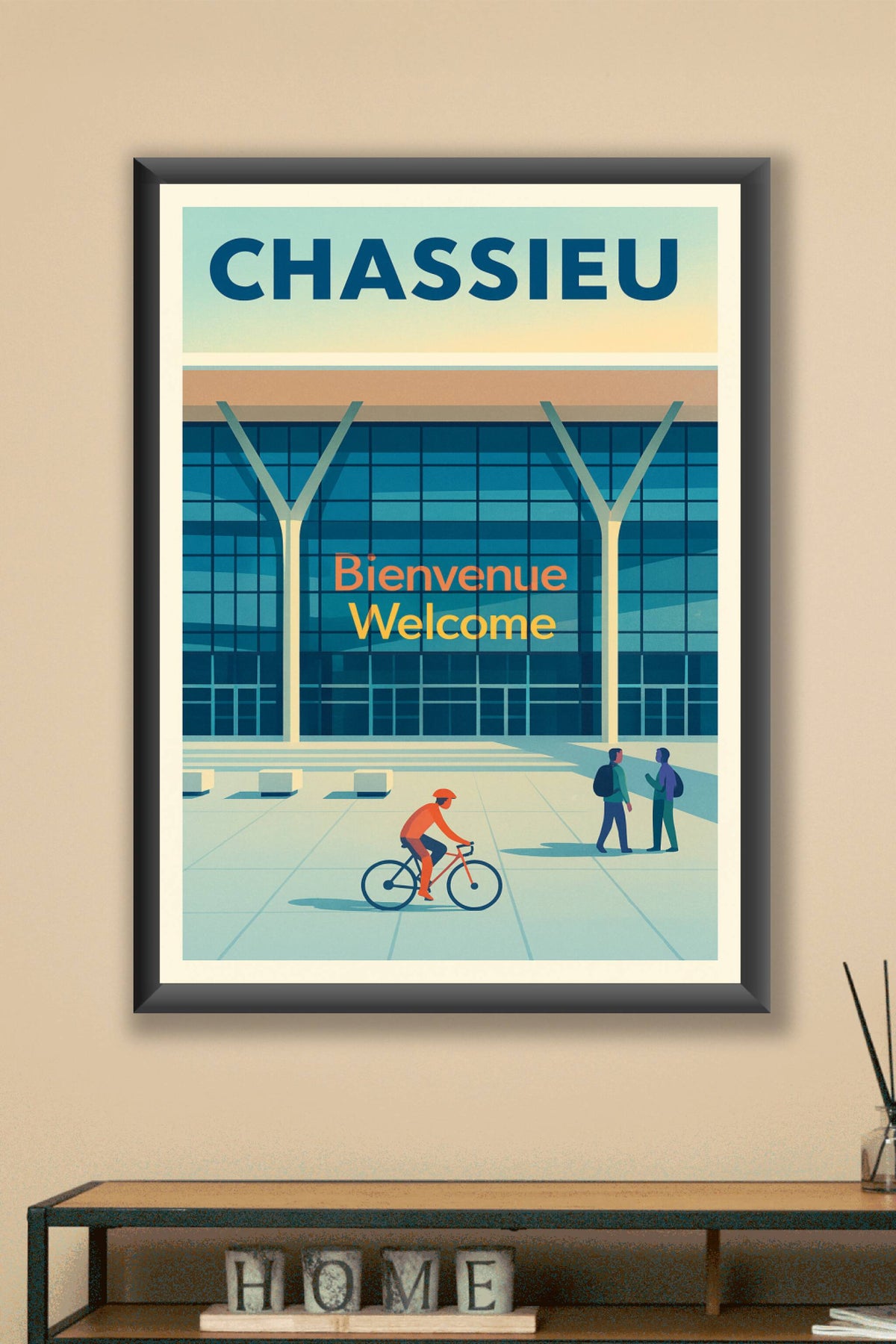 Affiche de Chassieu - Bienvenue dans la modernité urbaine