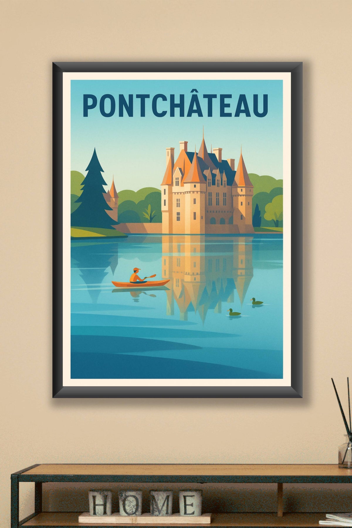 Affiche de Pontchâteau - Sérénité au Château sur l'eau